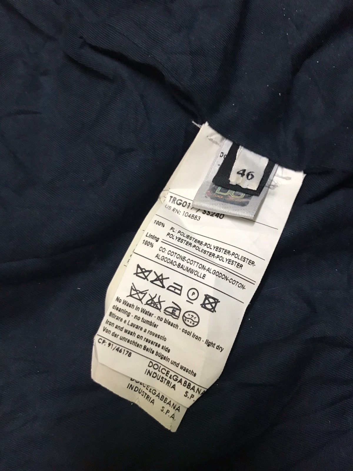 Dolce & Gabbana Dolce & gabbana sport jacket Size US S / EU 44-46 / 1 - 9 Thumbnail