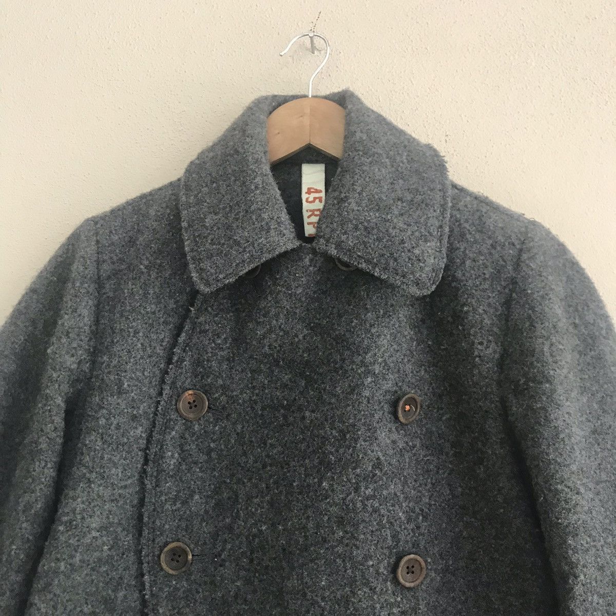 45rpm × Japanese Brand 45Rpm Double Breast Wool Jacket Size US M / EU 48-50 / 2 - 4 Thumbnail