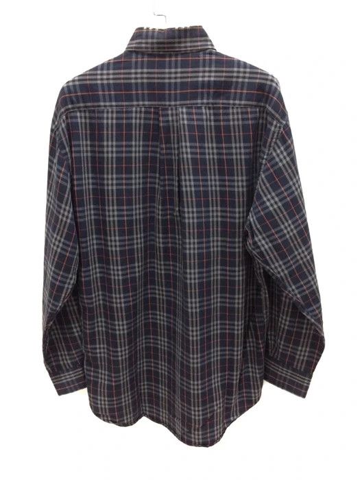 Burberry Vintage Burberrys Plaid Tartan Long Sleeve Button Up Size US M / EU 48-50 / 2 - 4 Thumbnail