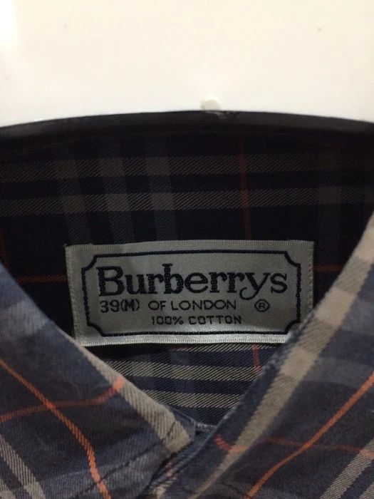 Burberry Vintage Burberrys Plaid Tartan Long Sleeve Button Up Size US M / EU 48-50 / 2 - 3 Thumbnail