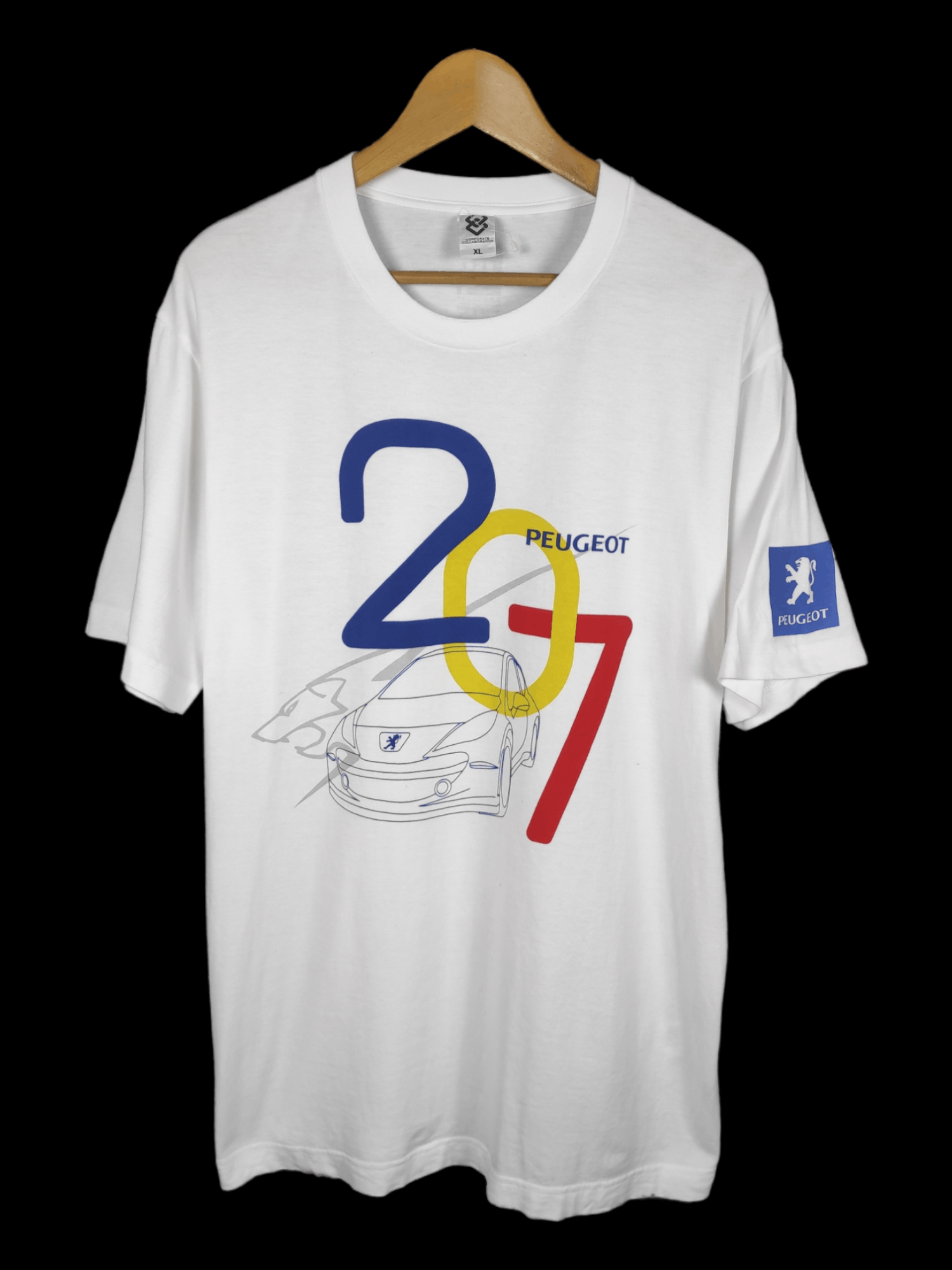 image of Peugeot X Uniqlo Corporate Collab Shirt, Men's (Size Large)