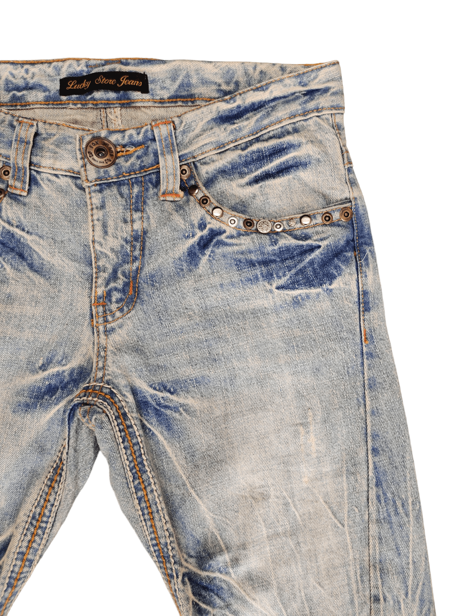 Hysteric Glamour Flare Jeans Lucky Store Jeans Boot Cut Y2k Streetwear Size US 31 - 14 Thumbnail
