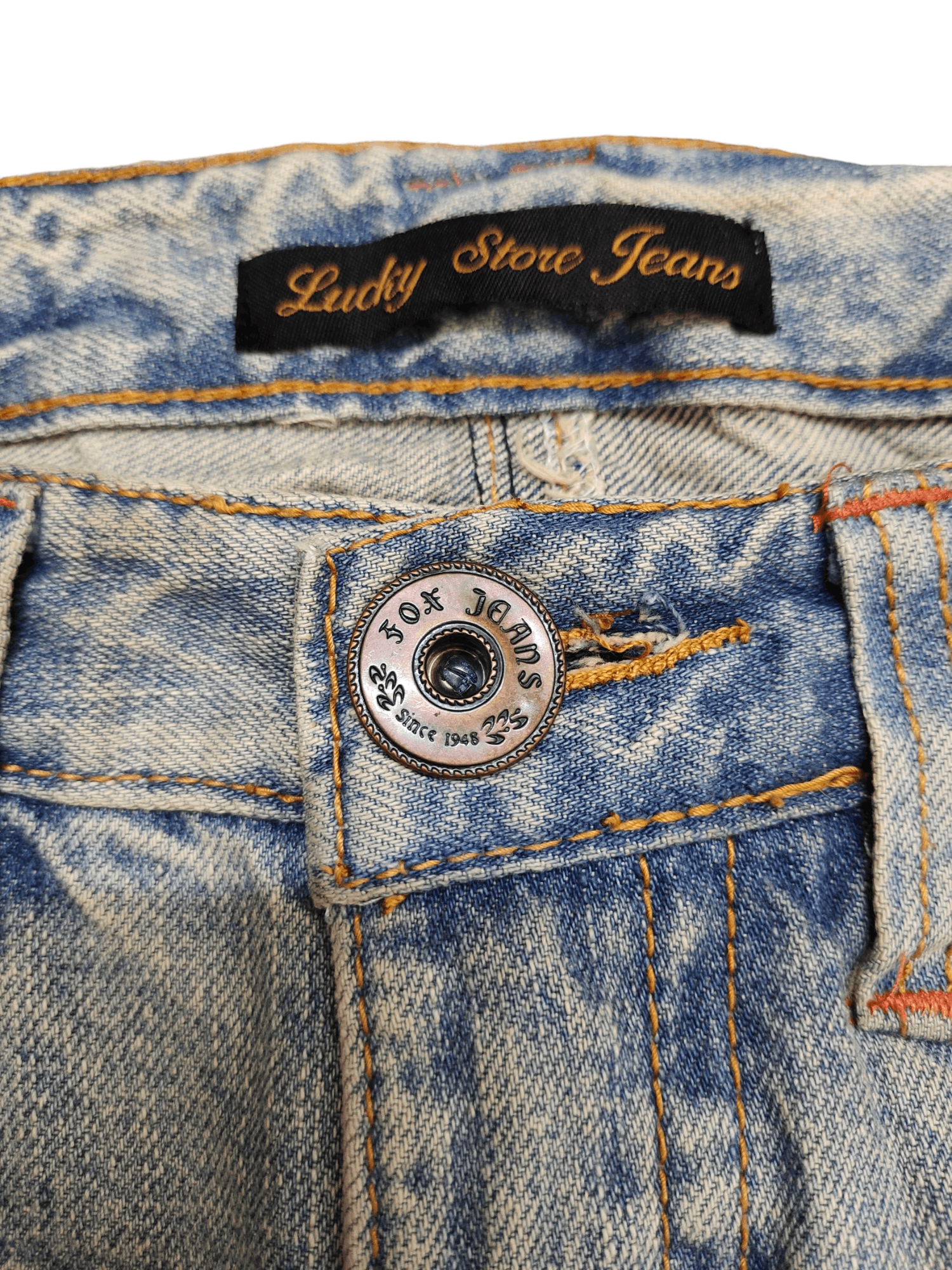 Hysteric Glamour Flare Jeans Lucky Store Jeans Boot Cut Y2k Streetwear Size US 31 - 19 Thumbnail
