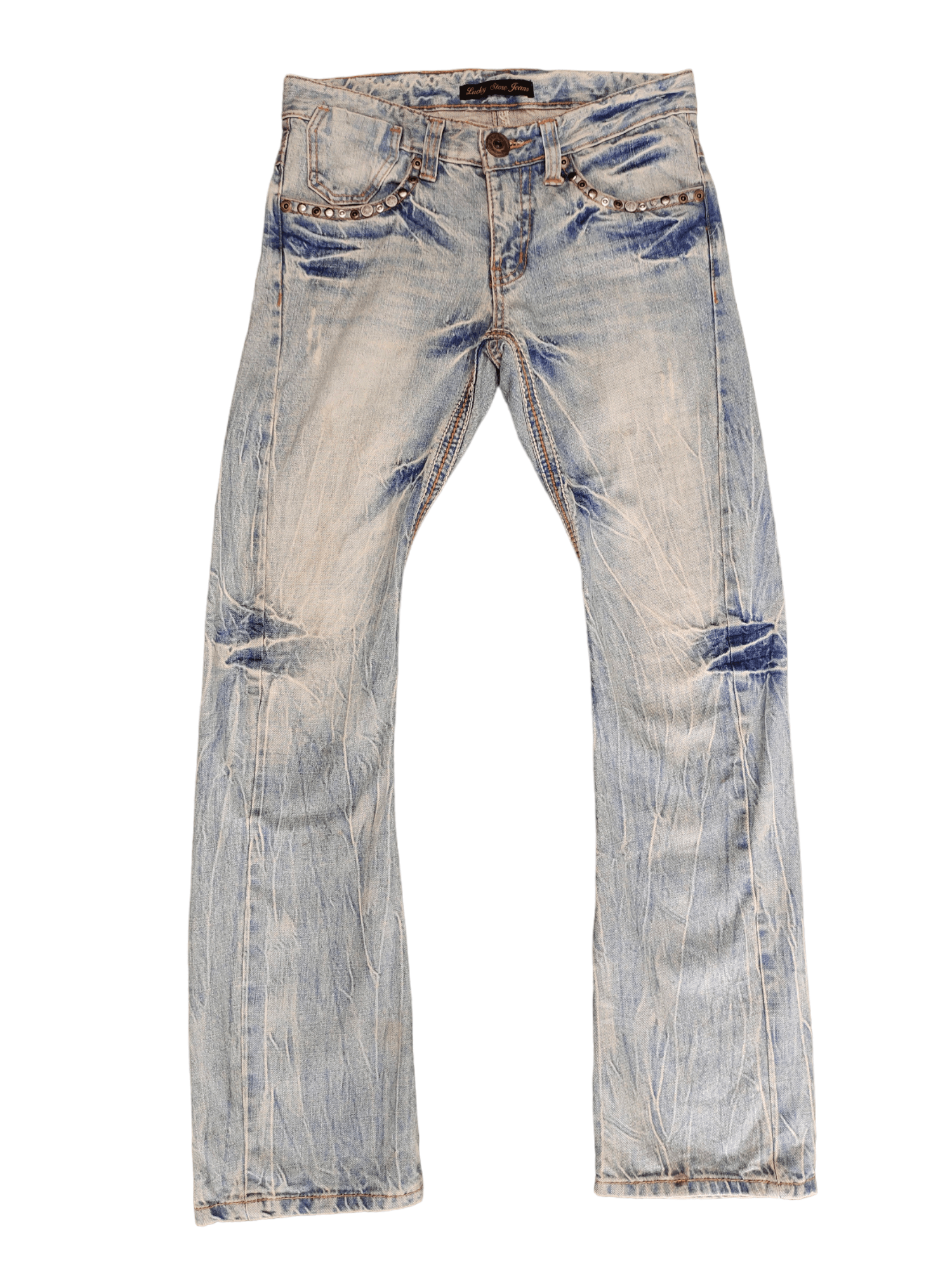 Hysteric Glamour Flare Jeans Lucky Store Jeans Boot Cut Y2k Streetwear Size US 31 - 1 Thumbnail