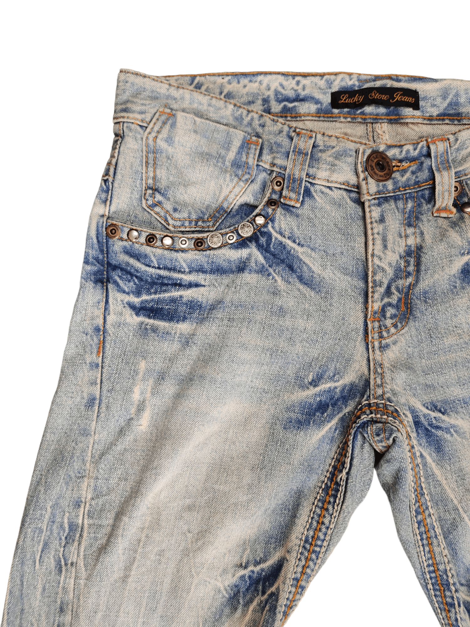 Hysteric Glamour Flare Jeans Lucky Store Jeans Boot Cut Y2k Streetwear Size US 31 - 15 Thumbnail