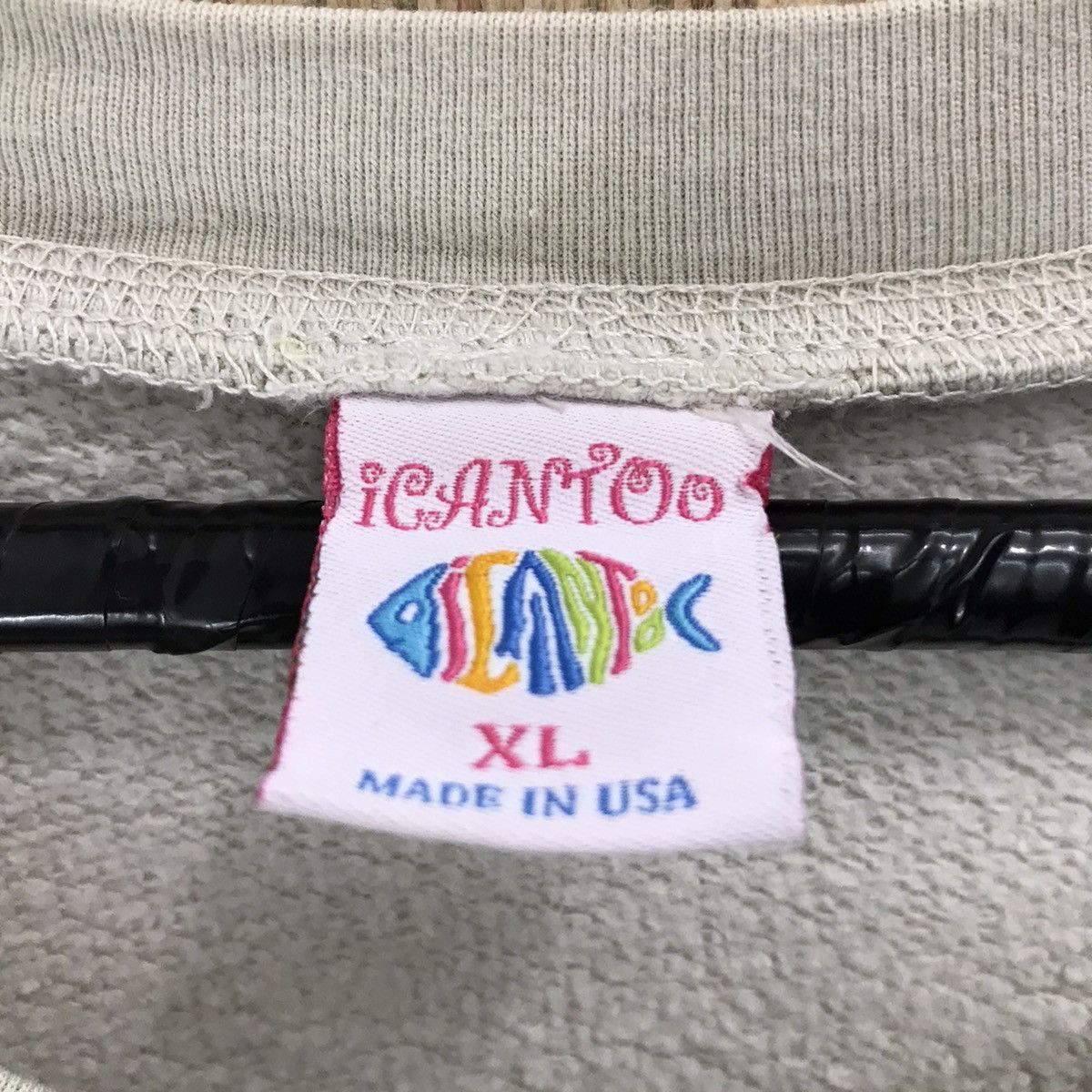 Vintage Vintage Icantoo Sweatshirt Biglogo Art Design Fish Icantoo Size US M / EU 48-50 / 2 - 6 Thumbnail