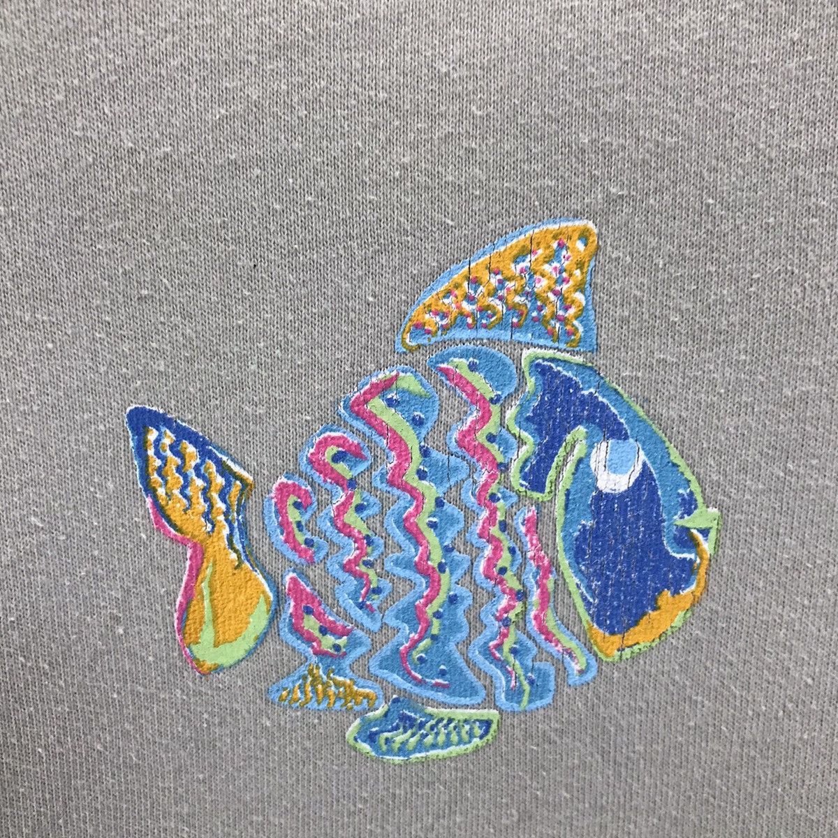Vintage Vintage Icantoo Sweatshirt Biglogo Art Design Fish Icantoo Size US M / EU 48-50 / 2 - 3 Thumbnail
