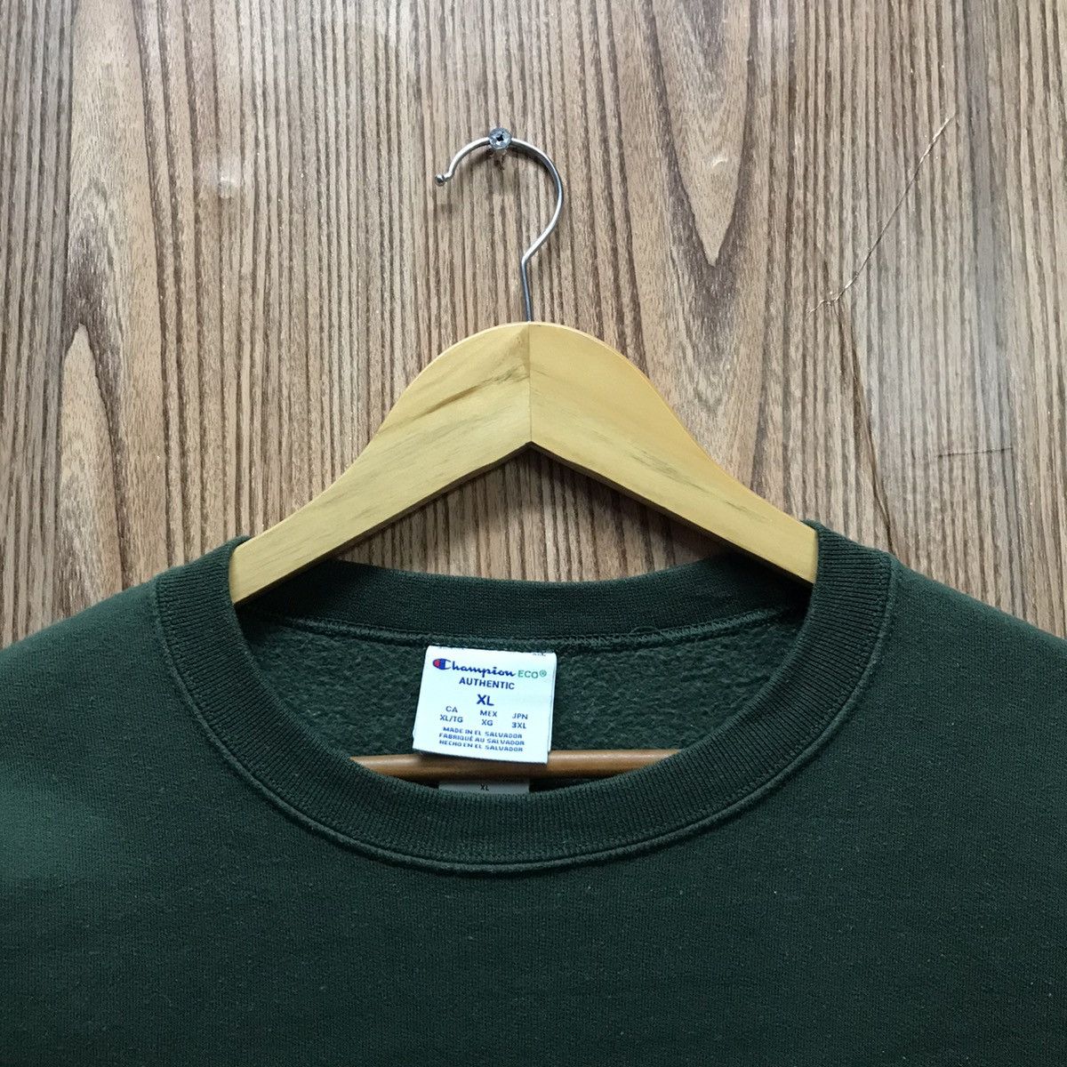 Champion × Vintage Vintage Champion Sweatshirt CrewNeck Jumper Pullover Size US XL / EU 56 / 4 - 3 Thumbnail