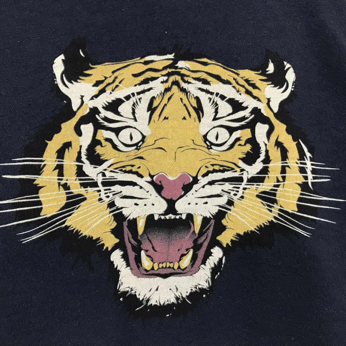Habitat × Japanese Brand Vintage Rawwr Sweatshirt Jumper Biglogo Tiger Animal Rawwr Size US M / EU 48-50 / 2 - 3 Thumbnail