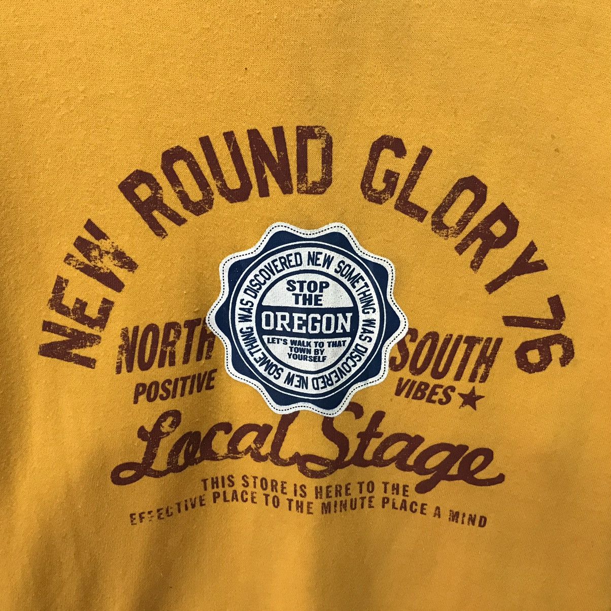 Japanese Brand × Vintage Vintage Oregon New Round Glory 76 Sweatshirt Pullover Size US M / EU 48-50 / 2 - 3 Thumbnail