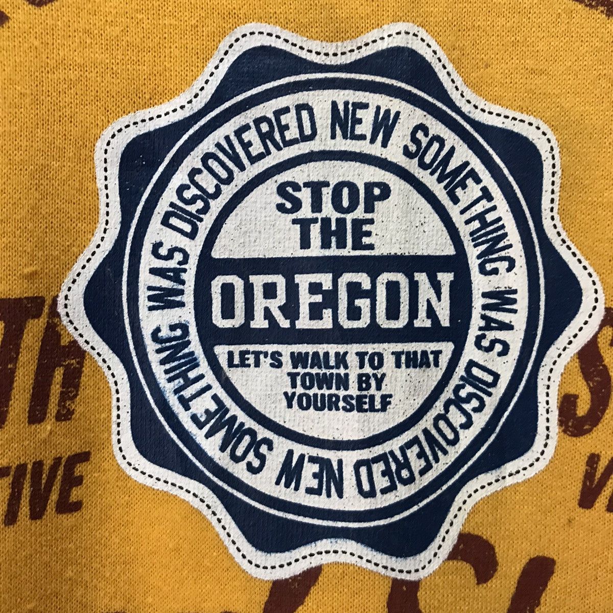Japanese Brand × Vintage Vintage Oregon New Round Glory 76 Sweatshirt Pullover Size US M / EU 48-50 / 2 - 4 Thumbnail