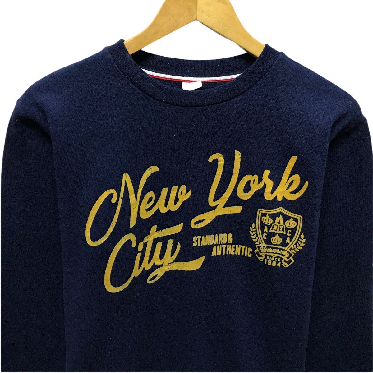 Vintage Vintage New York City Sweatshirt Pullover Jumper Size M / US 6-8 / IT 42-44 - 2 Thumbnail