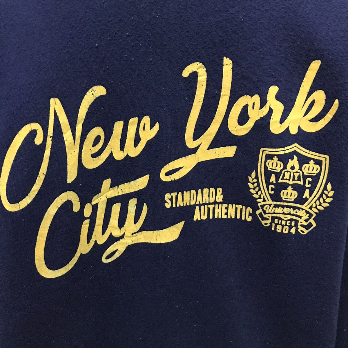Vintage Vintage New York City Sweatshirt Pullover Jumper Size M / US 6-8 / IT 42-44 - 5 Thumbnail