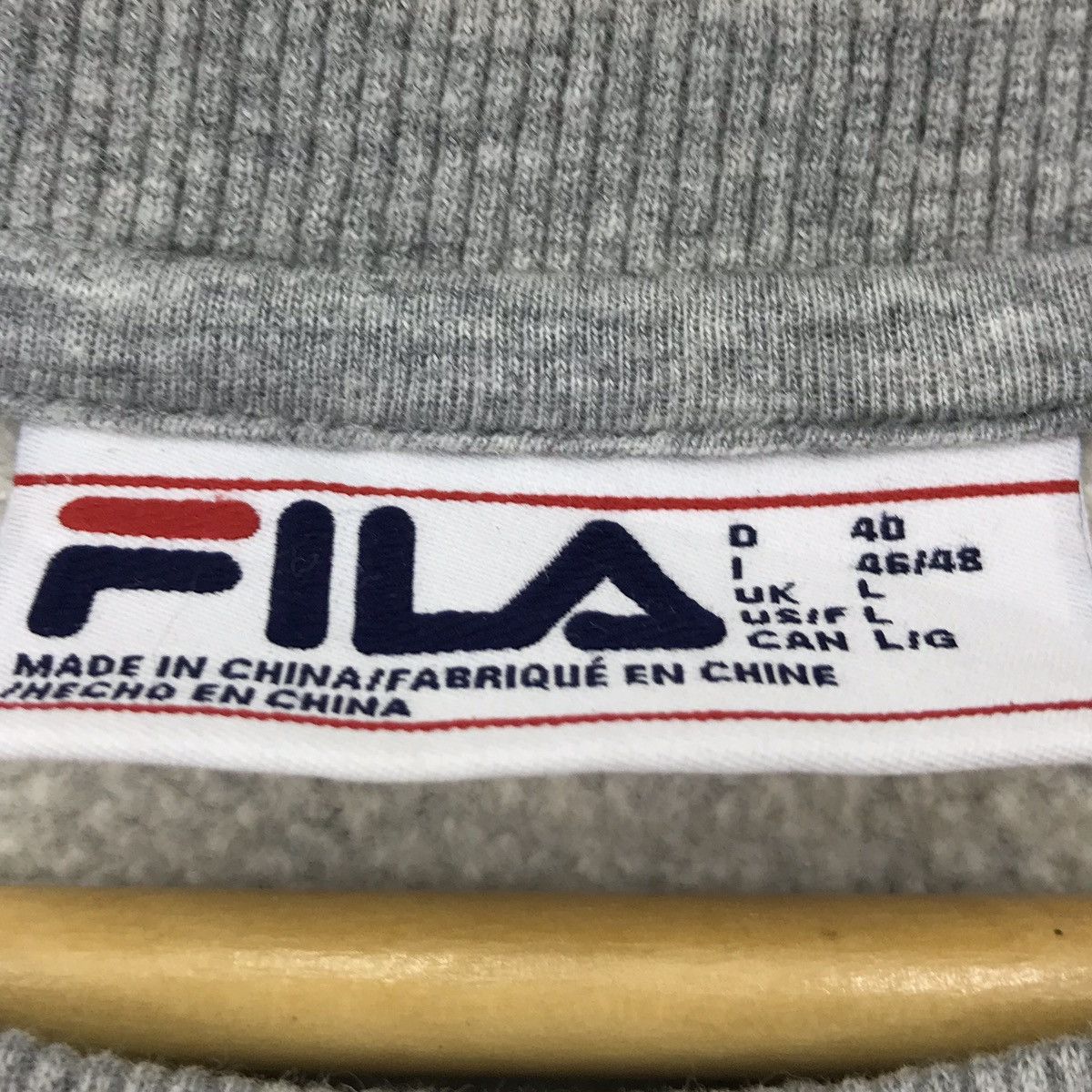 Fila × Japanese Brand Vintage Fila Sweatshirt Fila CrewNeck Fila Jumper Pullover Size US M / EU 48-50 / 2 - 6 Thumbnail