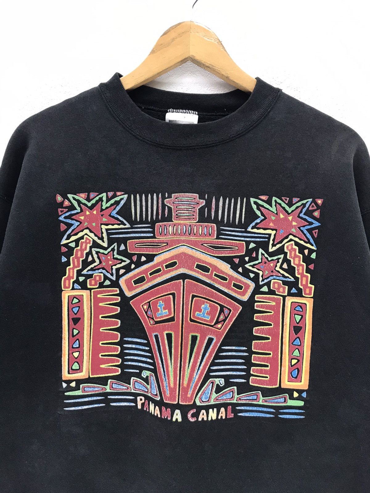 Vintage Vintage Panama Canal Big Logo Sweatshirt Size US L / EU 52-54 / 3 - 2 Thumbnail