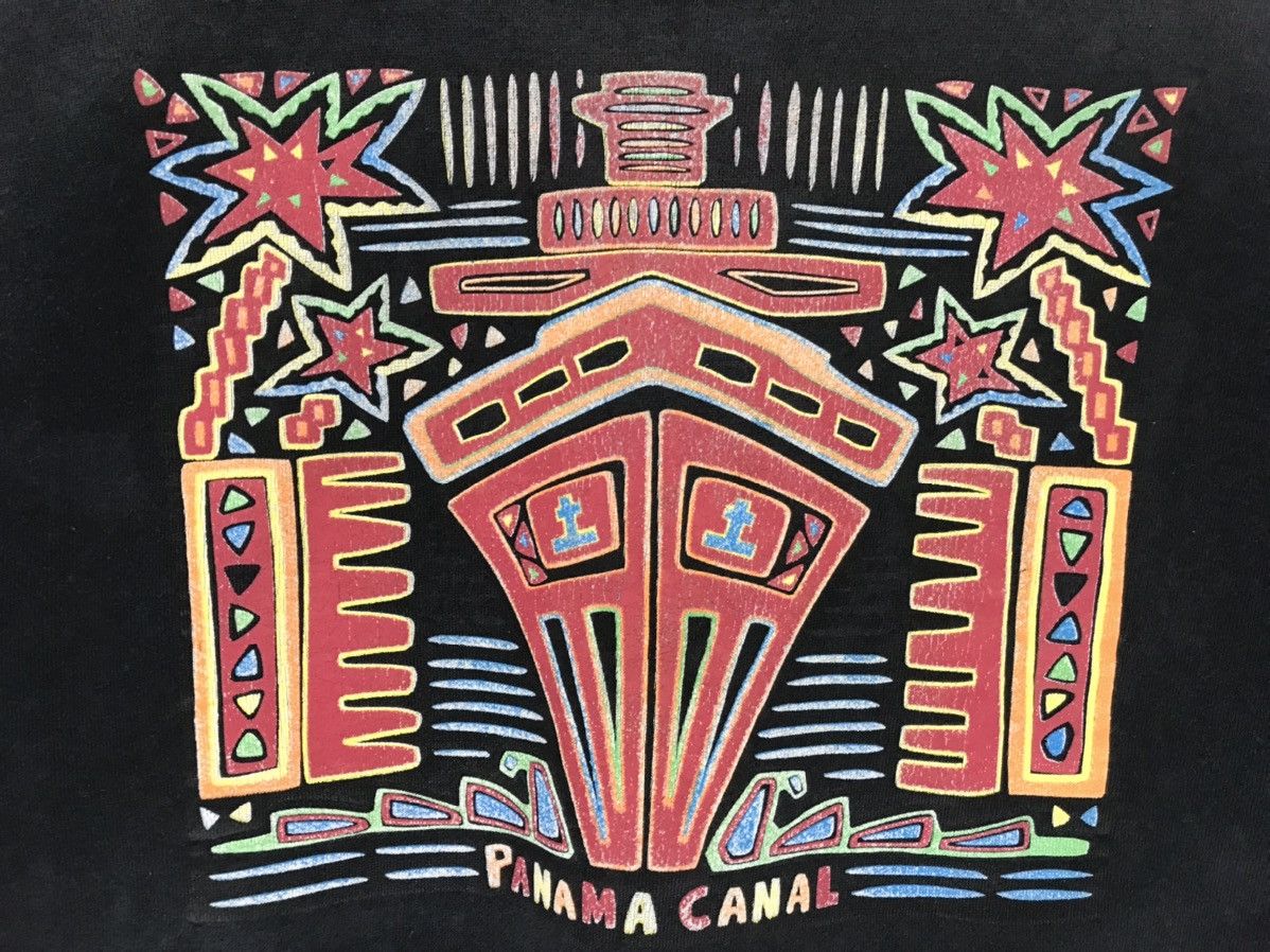 Vintage Vintage Panama Canal Big Logo Sweatshirt Size US L / EU 52-54 / 3 - 3 Thumbnail