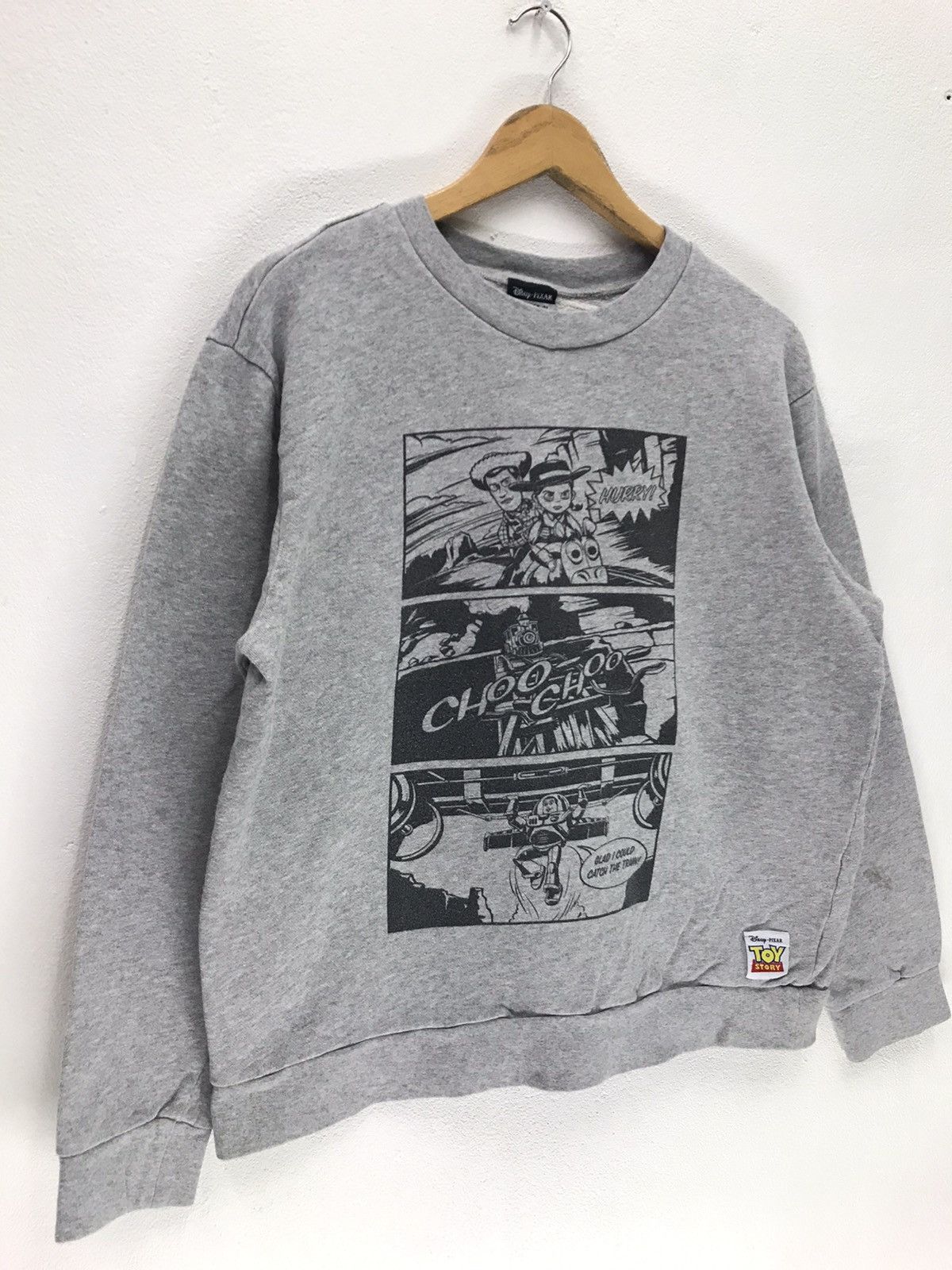 Cartoon Network × Disney × Vintage Vintage Toy Story Comedy Cartoon Film Sweatshirt Size US S / EU 44-46 / 1 - 5 Thumbnail