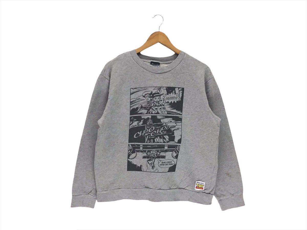 Cartoon Network × Disney × Vintage Vintage Toy Story Comedy Cartoon Film Sweatshirt Size US S / EU 44-46 / 1 - 1 Thumbnail