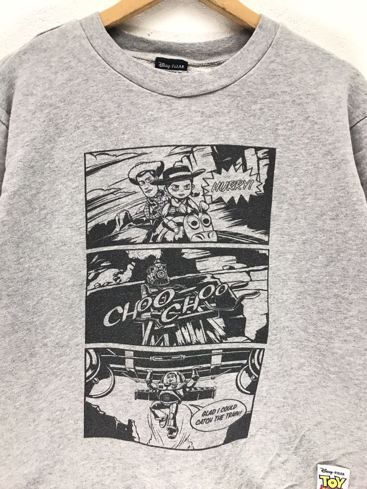 Cartoon Network × Disney × Vintage Vintage Toy Story Comedy Cartoon Film Sweatshirt Size US S / EU 44-46 / 1 - 2 Thumbnail