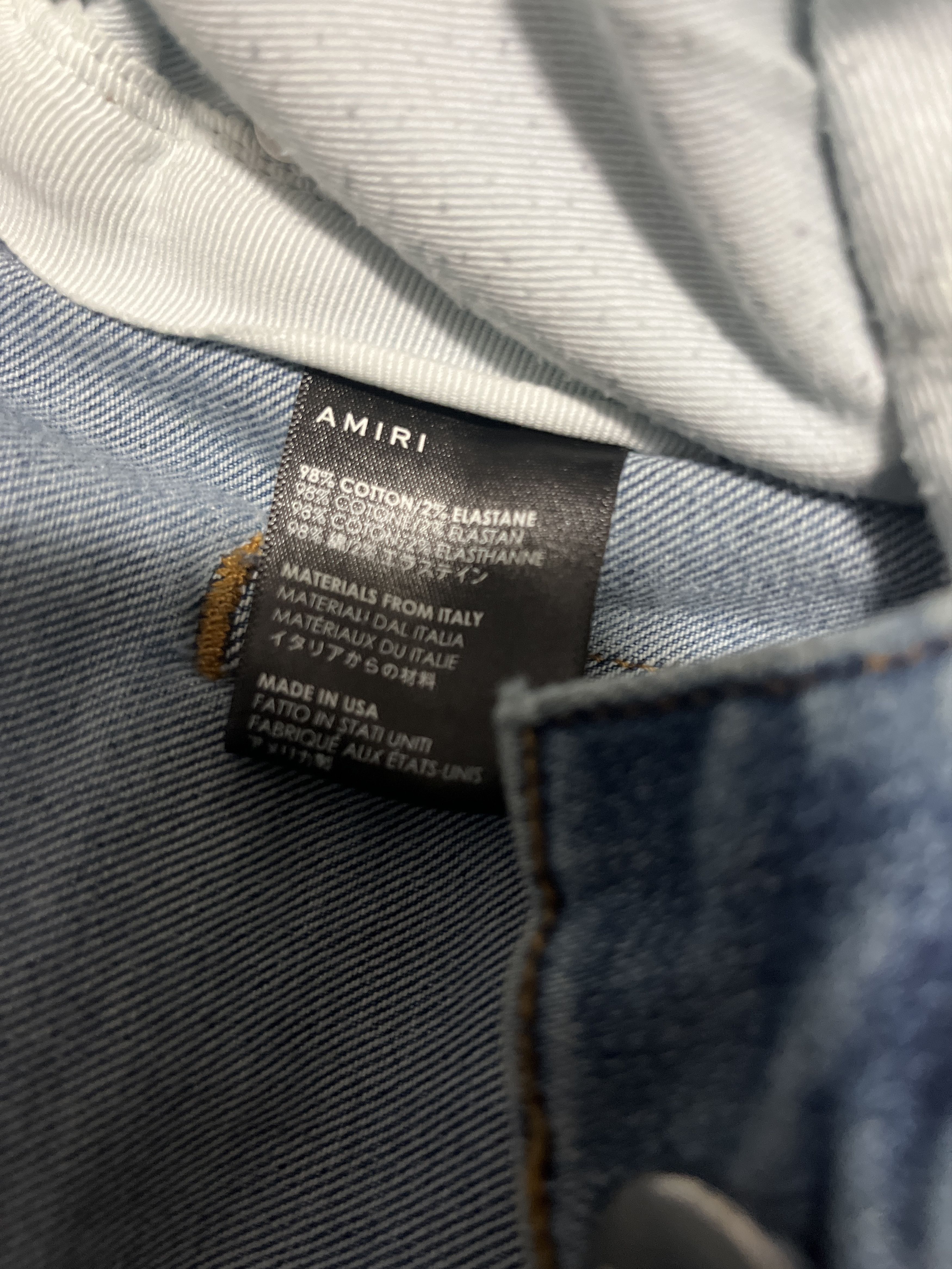 Amiri Paint-splatter rosebowl Amiri Jeans Size US 38 / EU 54 - 3 Thumbnail