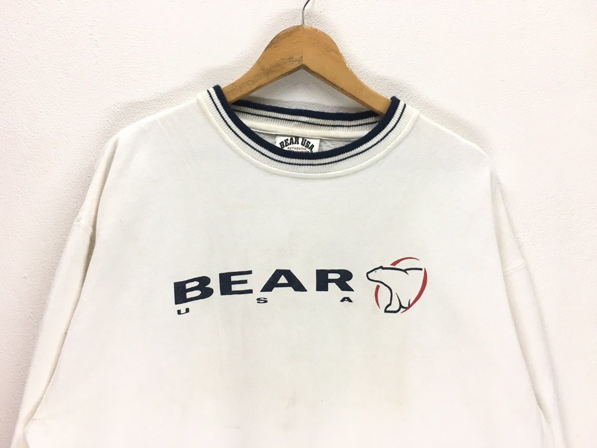 Japanese Brand × Vintage Vintage Bear Usa Big Logo Sweatshirt Size US M / EU 48-50 / 2 - 2 Thumbnail