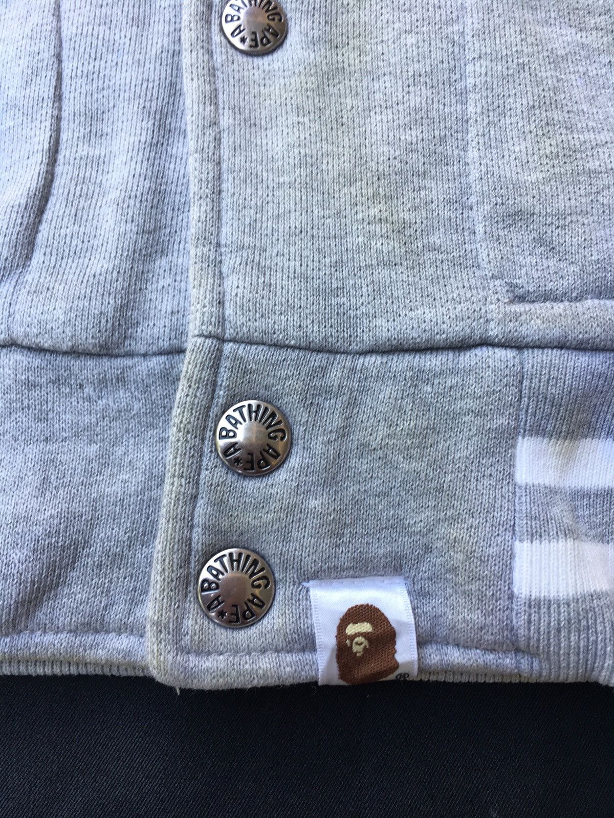 Bape Shark Hoodie Varsity Jacket Size US S / EU 44-46 / 1 - 12 Thumbnail
