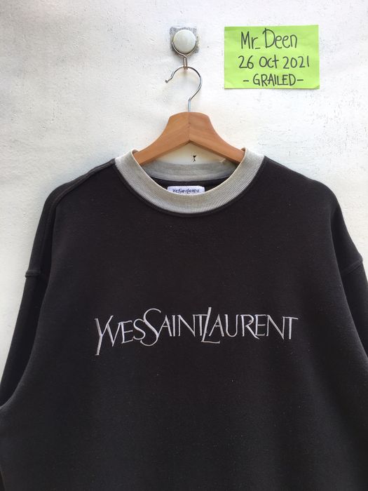 Ysl Pour Homme Vintage Rare Yves Saint Laurent YSL Big Logo