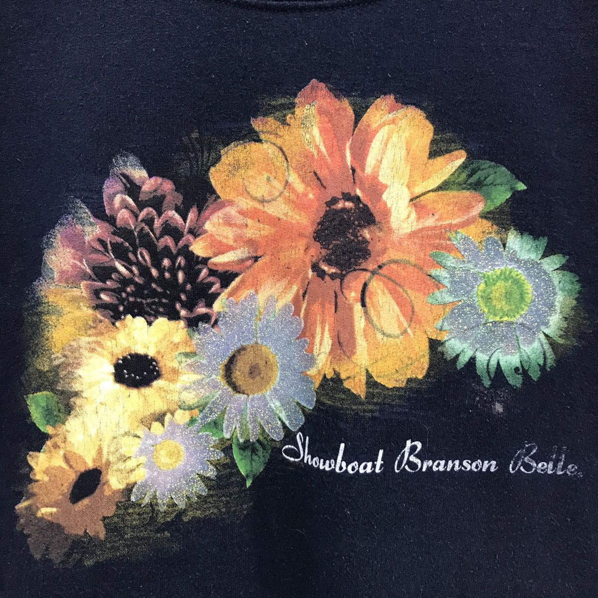 Vintage Vintage Showboat Branson Belle Sweatshirt Jumper Art Design Size US L / EU 52-54 / 3 - 3 Thumbnail