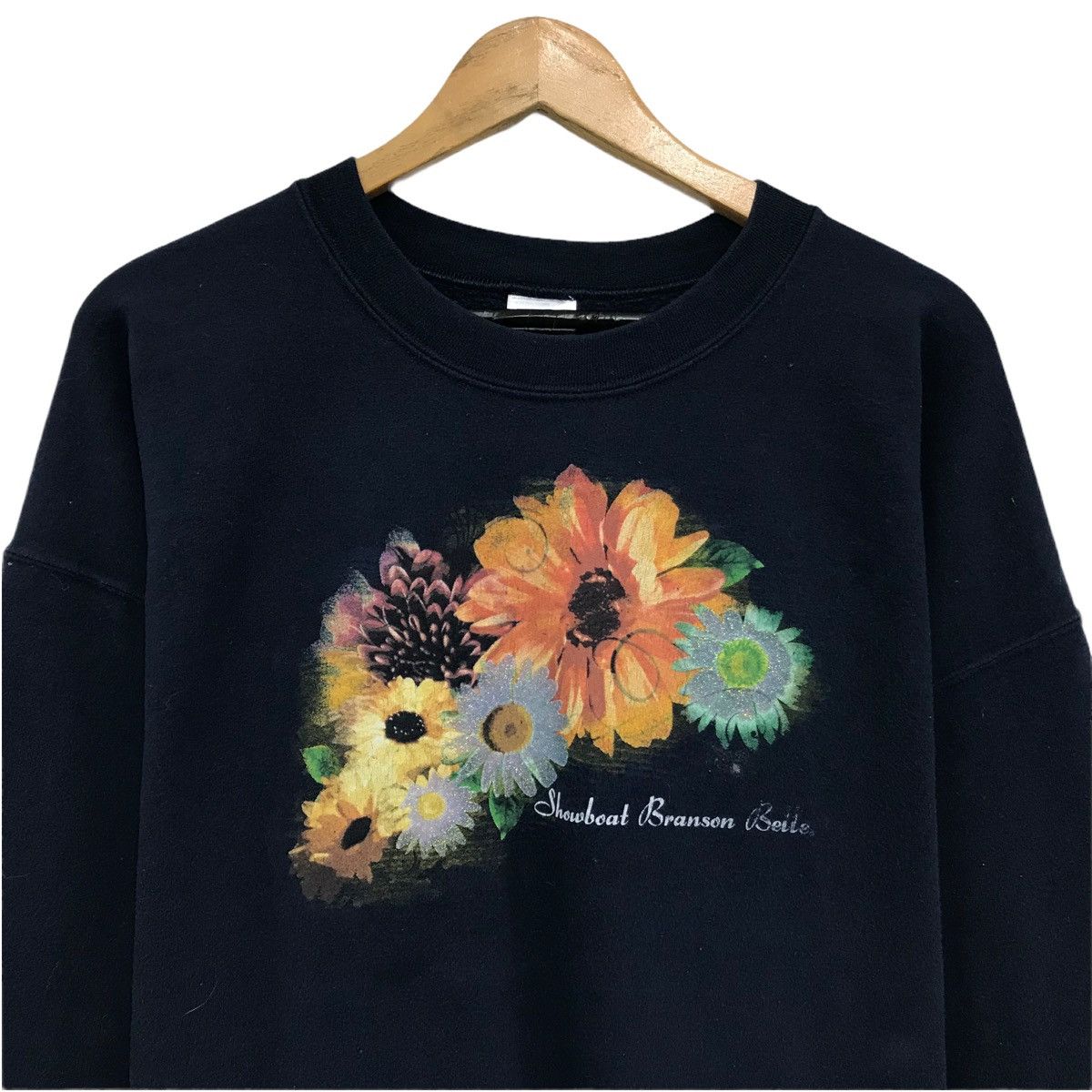 Vintage Vintage Showboat Branson Belle Sweatshirt Jumper Art Design Size US L / EU 52-54 / 3 - 2 Thumbnail