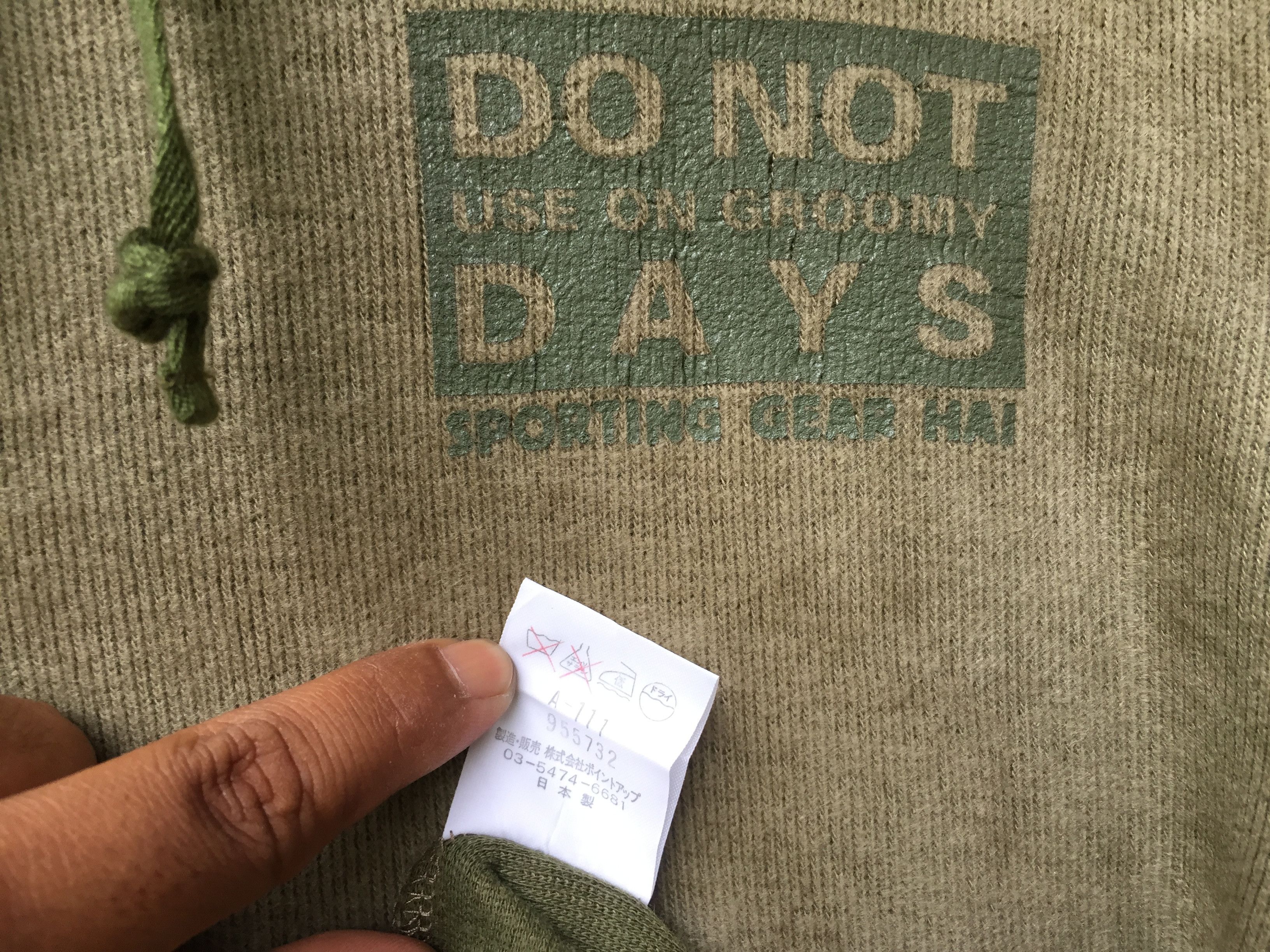 Hai Sporting Gear Vintage Hai Sporting Gear Hoodie By Issey Miyake Size US M / EU 48-50 / 2 - 12 Thumbnail