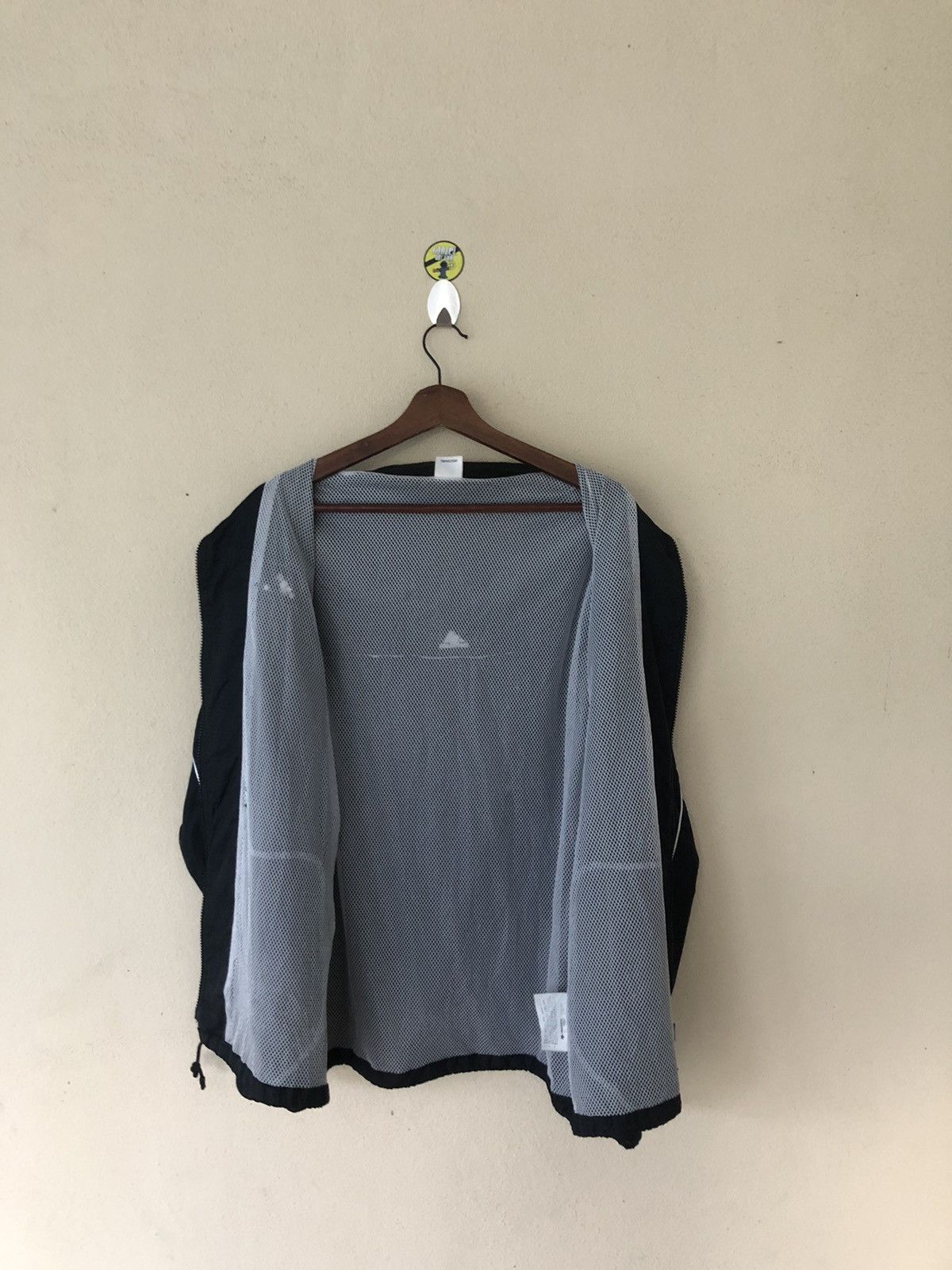 Adidas × Vintage VINTAGE ADIDAS THREE STRIPES LIGHT BLACK JACKET Size US L / EU 52-54 / 3 - 6 Thumbnail