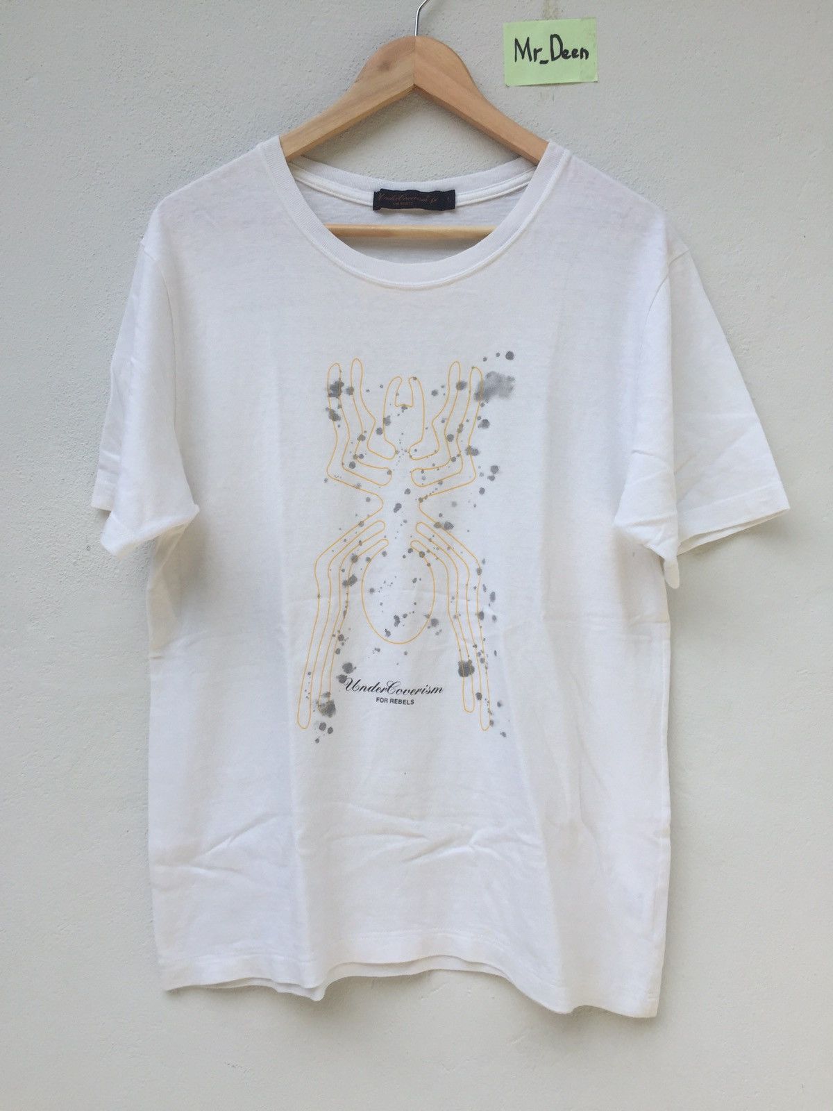 Fragment Design × Undercover RARE!! Undercoverism X Fragment Designt Mens Tee Size US L / EU 52-54 / 3 - 1 Thumbnail