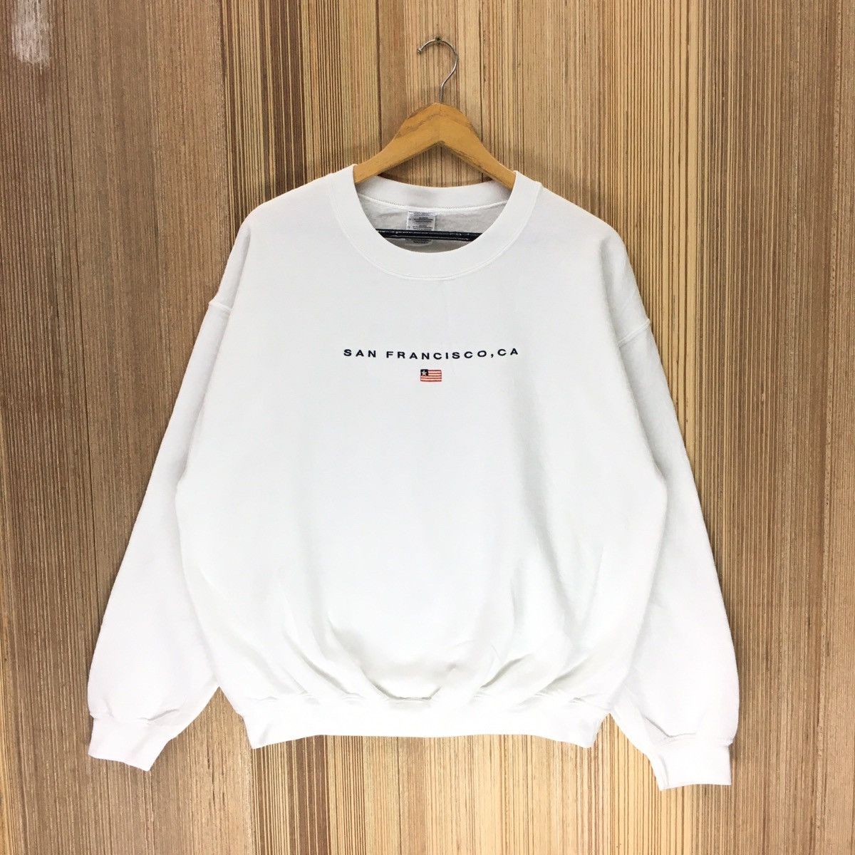 Vintage Vintage San Francisco Usa Big Logo Sweatshirt Size US L / EU 52-54 / 3 - 1 Thumbnail