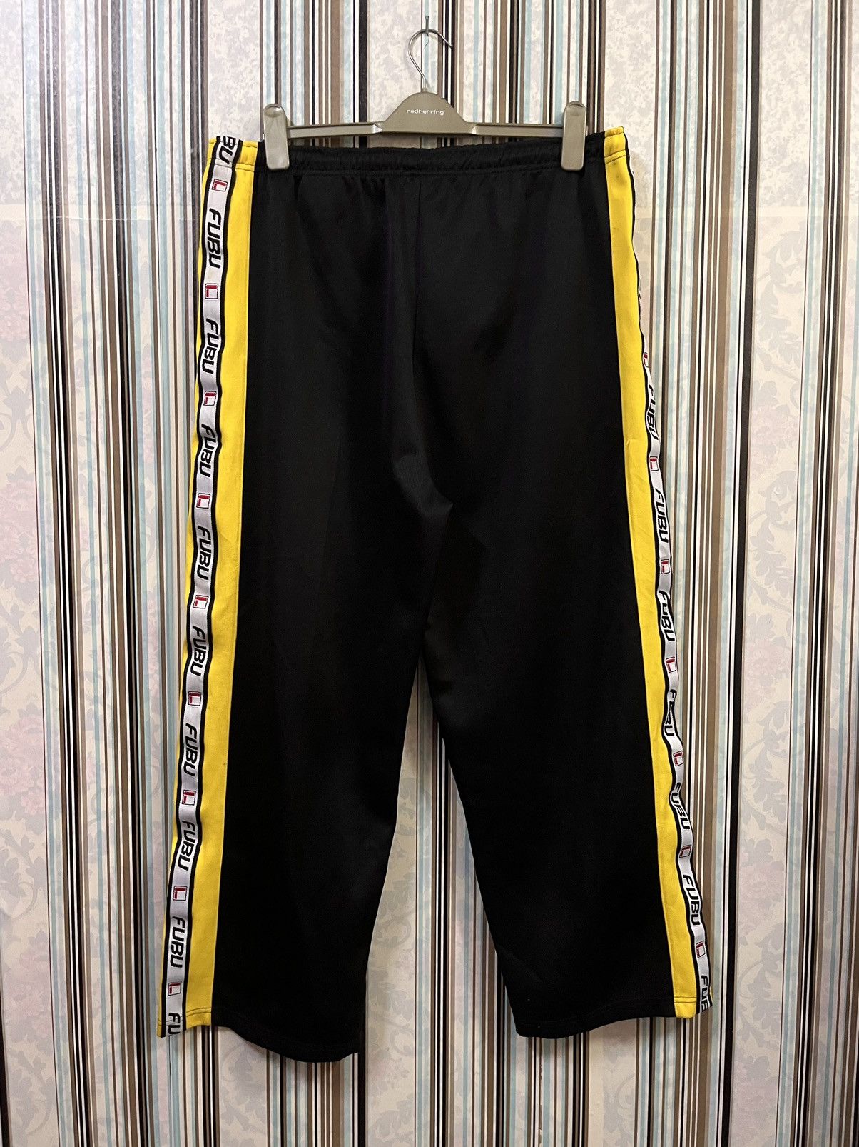 Fubu Fubu the collection 1992 made in usa striped sided #D4 Size US 34 / EU 50 - 3 Thumbnail