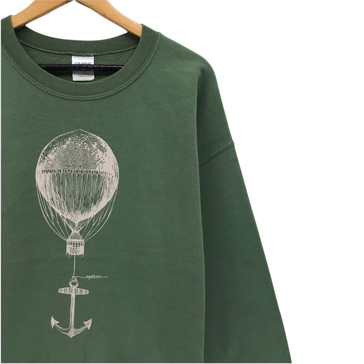 Vintage Vintage Ship Anchor Art Design Big Logo Sweatshirt Size US L / EU 52-54 / 3 - 3 Thumbnail