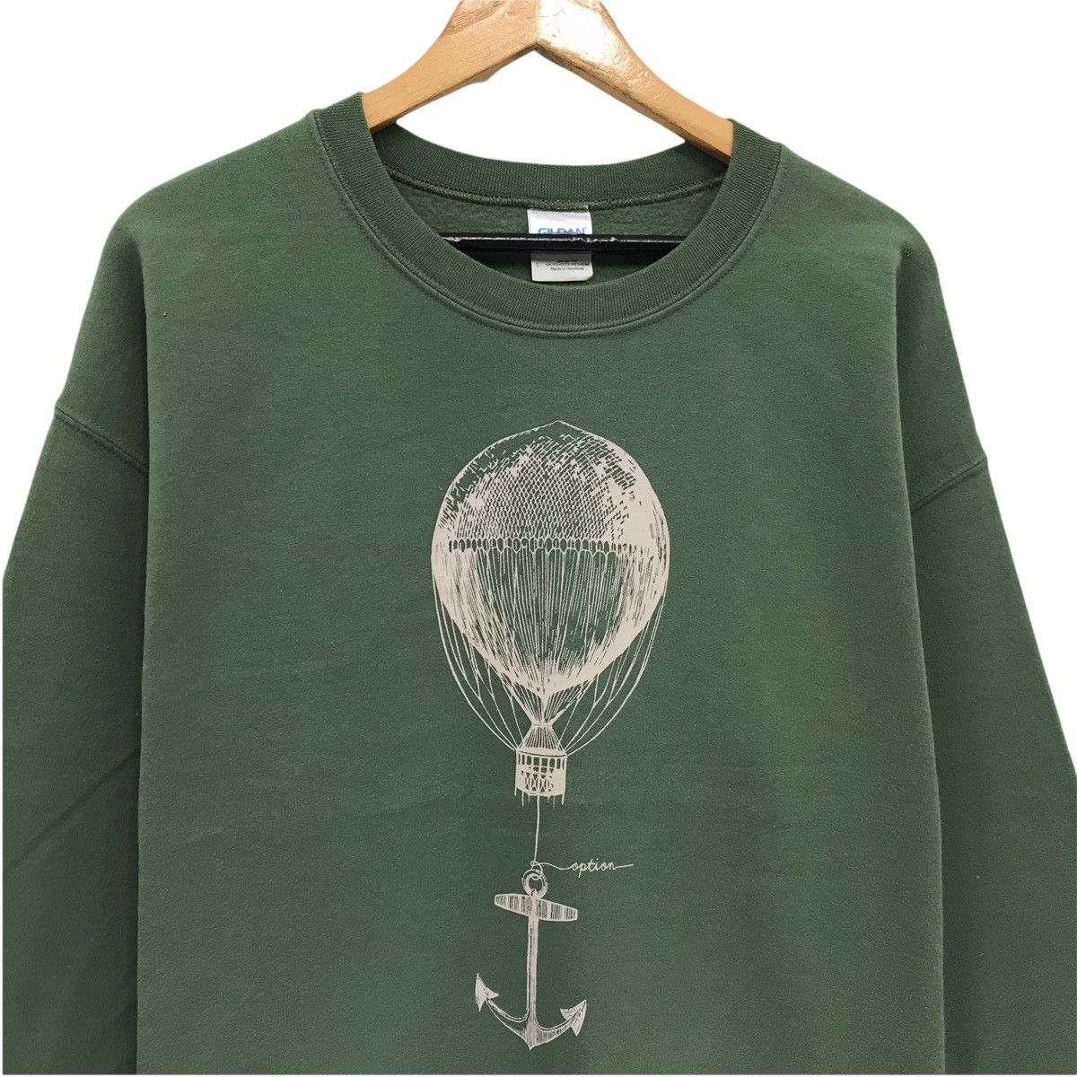 Vintage Vintage Ship Anchor Art Design Big Logo Sweatshirt Size US L / EU 52-54 / 3 - 2 Thumbnail