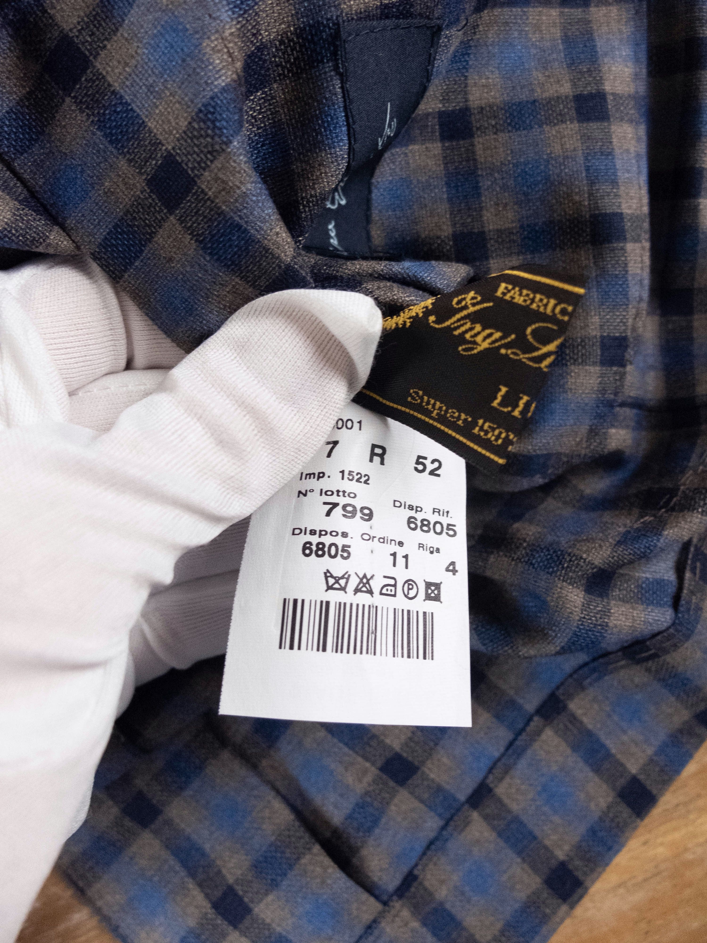 Tombolini TOMBOLINI wool silk plaid sportcoat jacket 42 US / 52 IT q Size 42R - 9 Thumbnail