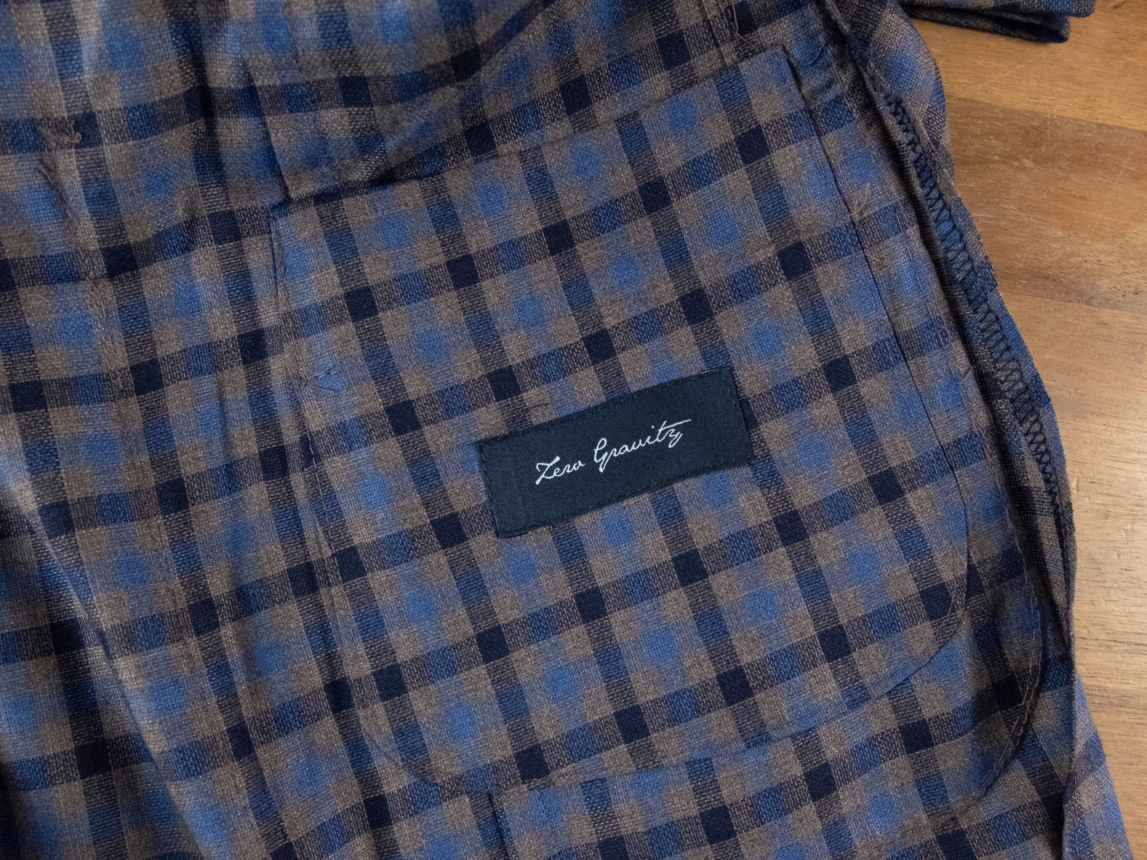 Tombolini TOMBOLINI wool silk plaid sportcoat jacket 42 US / 52 IT q Size 42R - 8 Thumbnail