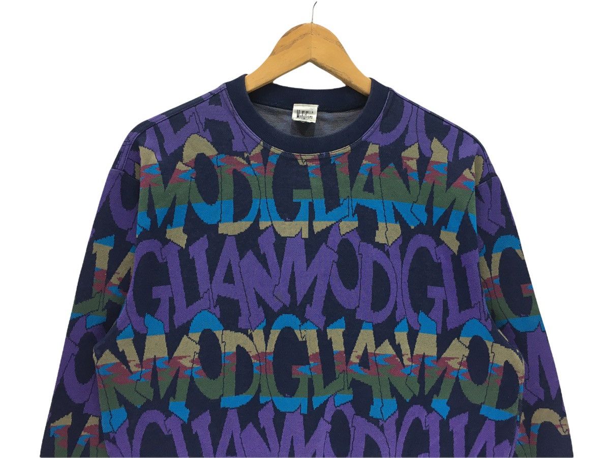 Vintage Modigliani italy Full Print Design Sweatshirt Size US S / EU 44-46 / 1 - 2 Thumbnail
