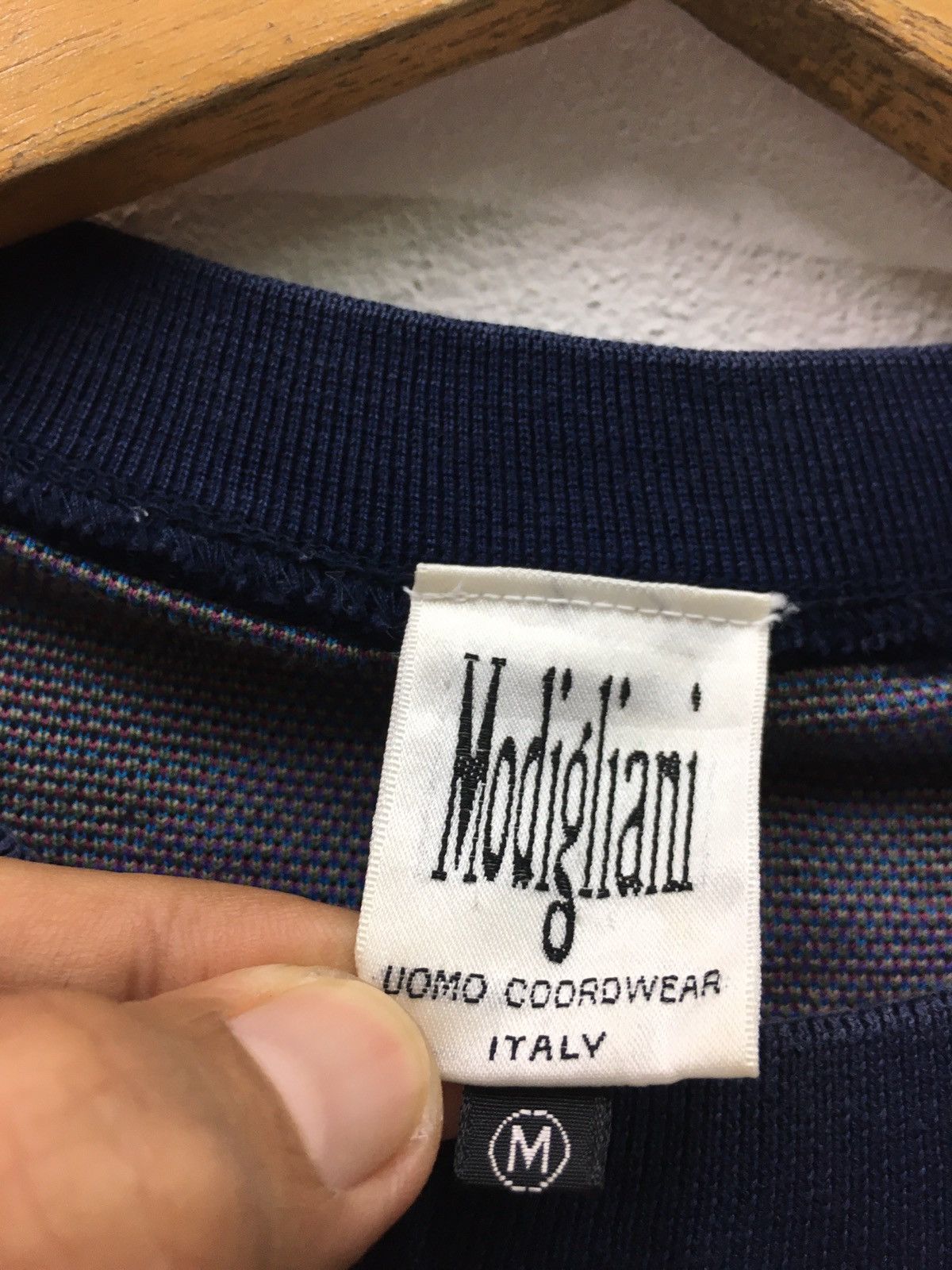 Vintage Modigliani italy Full Print Design Sweatshirt Size US S / EU 44-46 / 1 - 9 Thumbnail