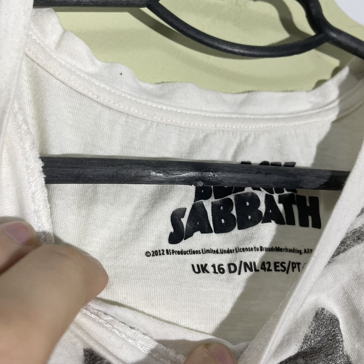 Vintage Vintage 90s Black Sabbath Band Graphic Tee Faded Thrashed M Size US M / EU 48-50 / 2 - 6 Thumbnail