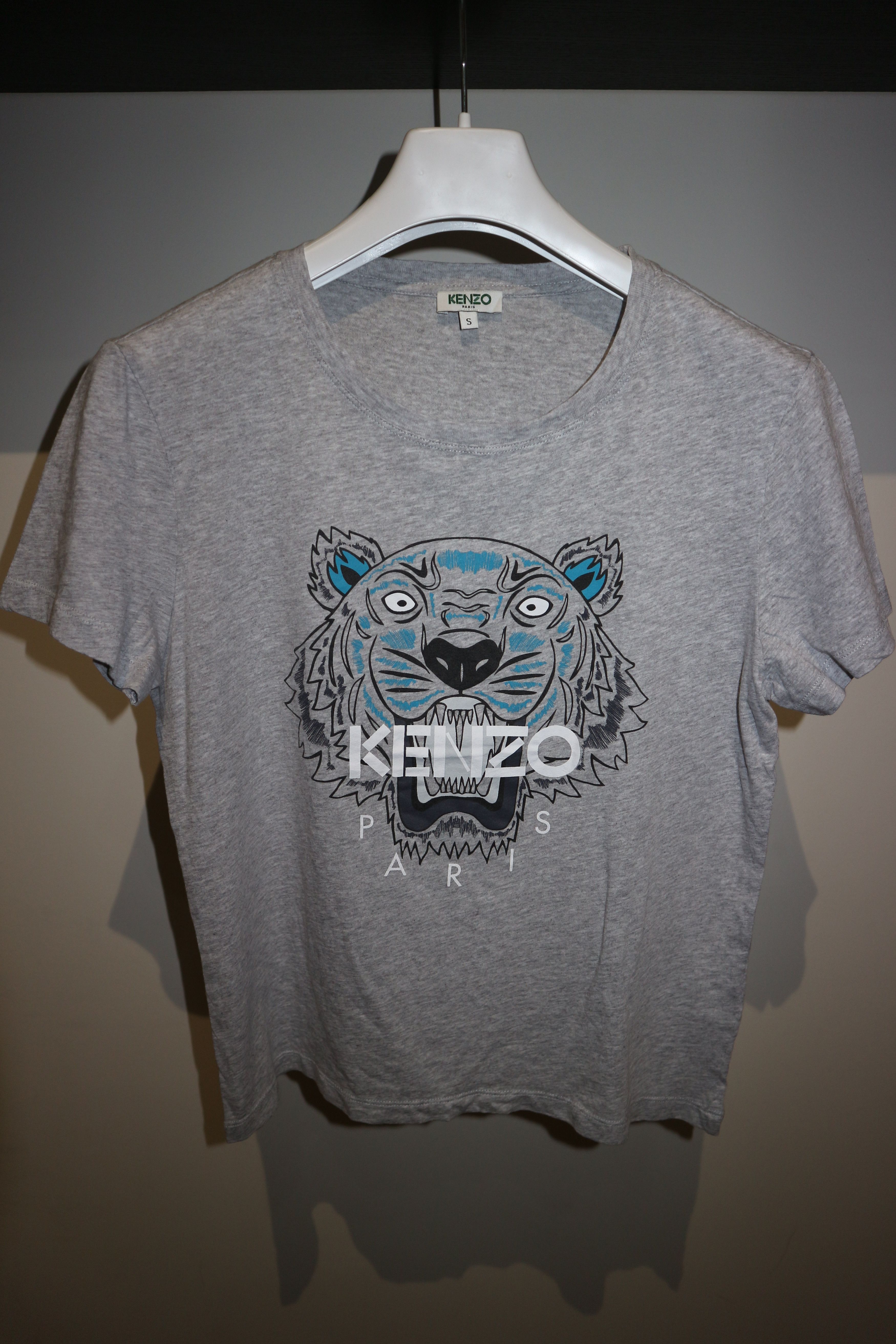 Kenzo tiger print t-shirt Size US S / EU 44-46 / 1 - 1 Thumbnail