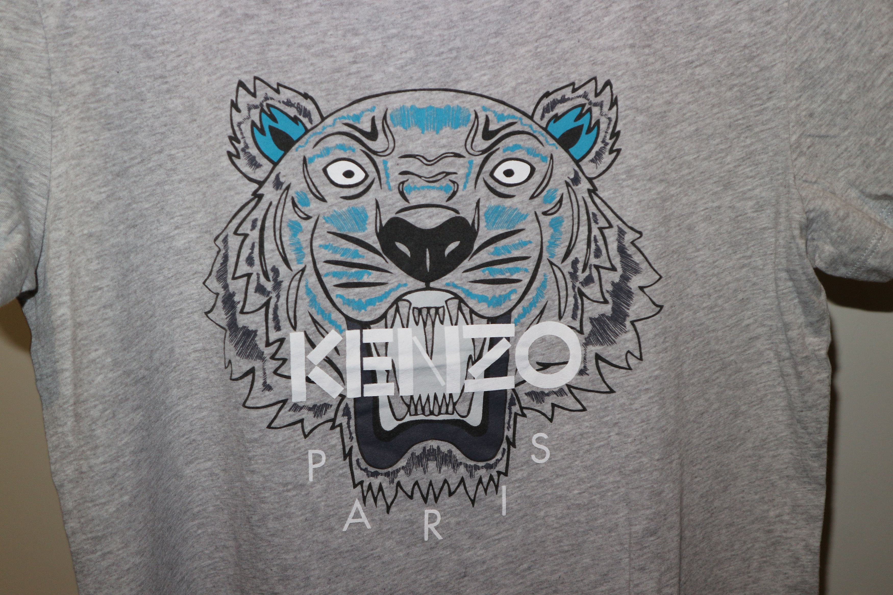 Kenzo tiger print t-shirt Size US S / EU 44-46 / 1 - 3 Thumbnail