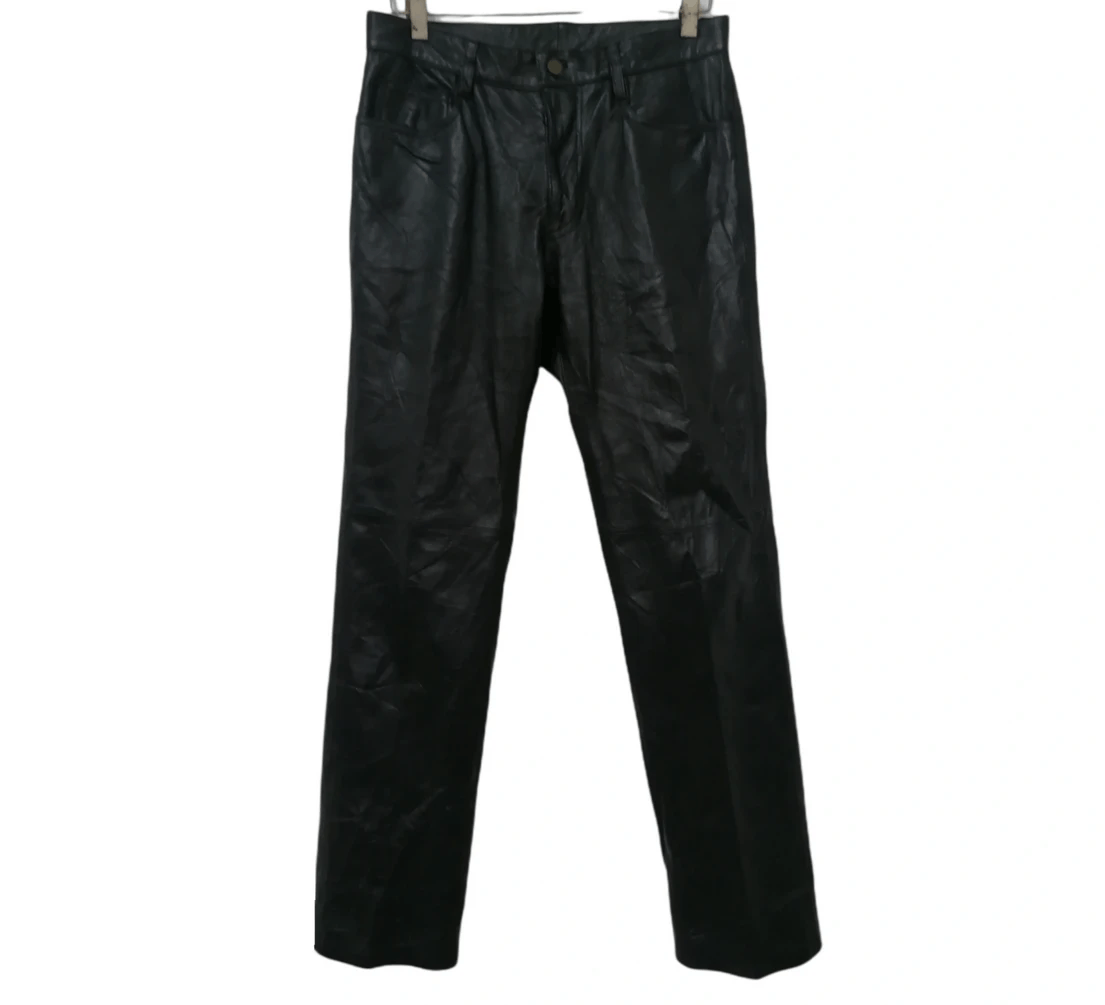 Comme Ca Ism × Leather Japanese Brand Comme Ca Ism Leather Pants Size US 31 - 1 Thumbnail