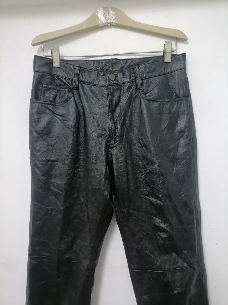 Comme Ca Ism × Leather Japanese Brand Comme Ca Ism Leather Pants Size US 31 - 2 Thumbnail