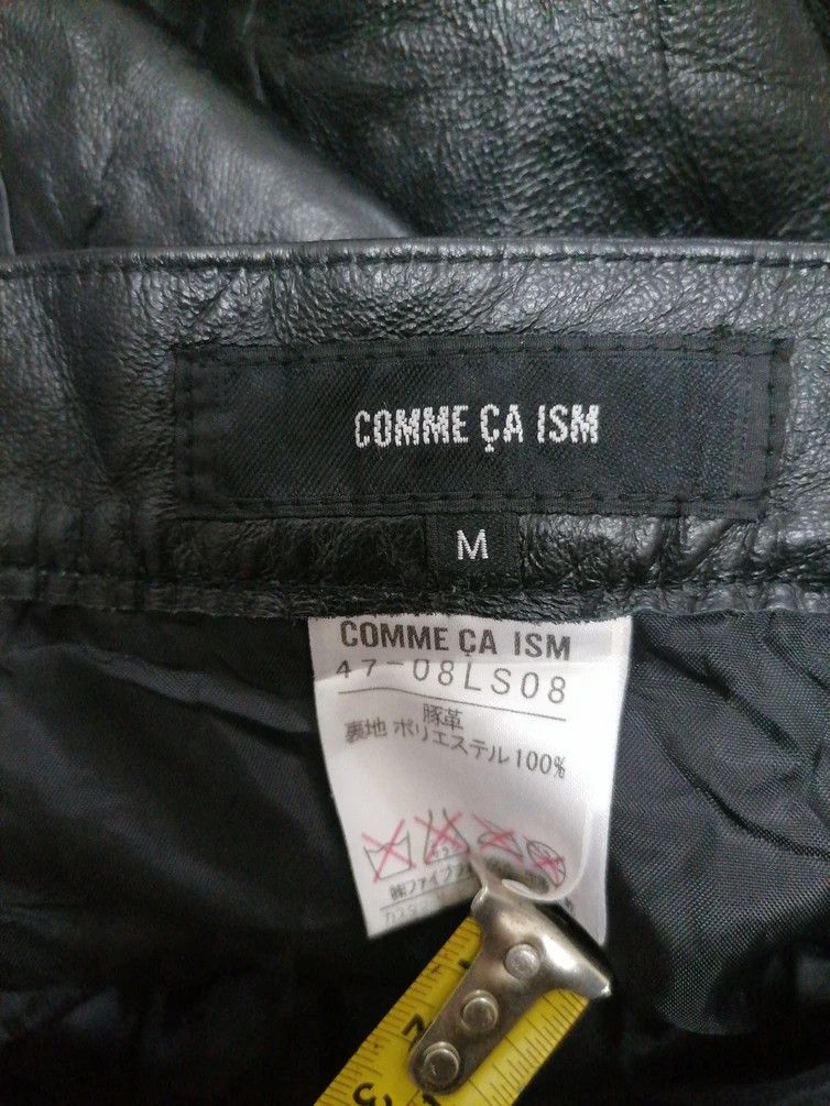Comme Ca Ism × Leather Japanese Brand Comme Ca Ism Leather Pants Size US 31 - 5 Thumbnail