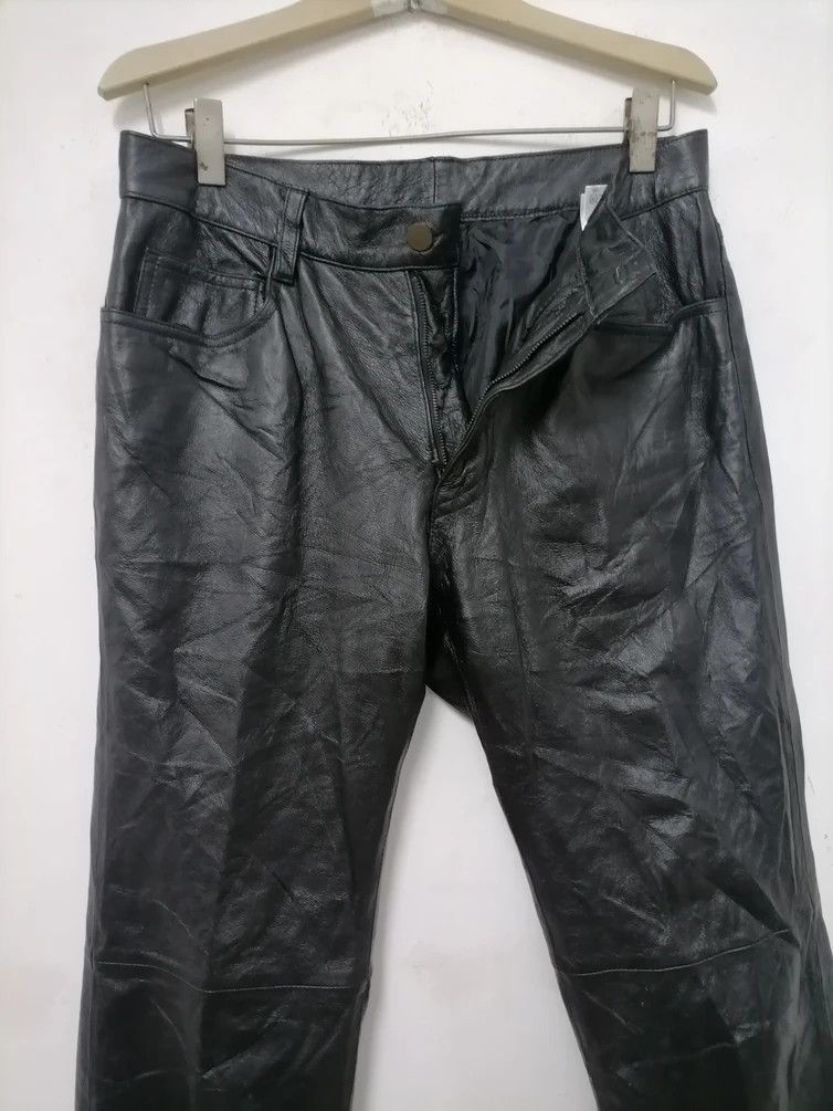 Comme Ca Ism × Leather Japanese Brand Comme Ca Ism Leather Pants Size US 31 - 3 Thumbnail