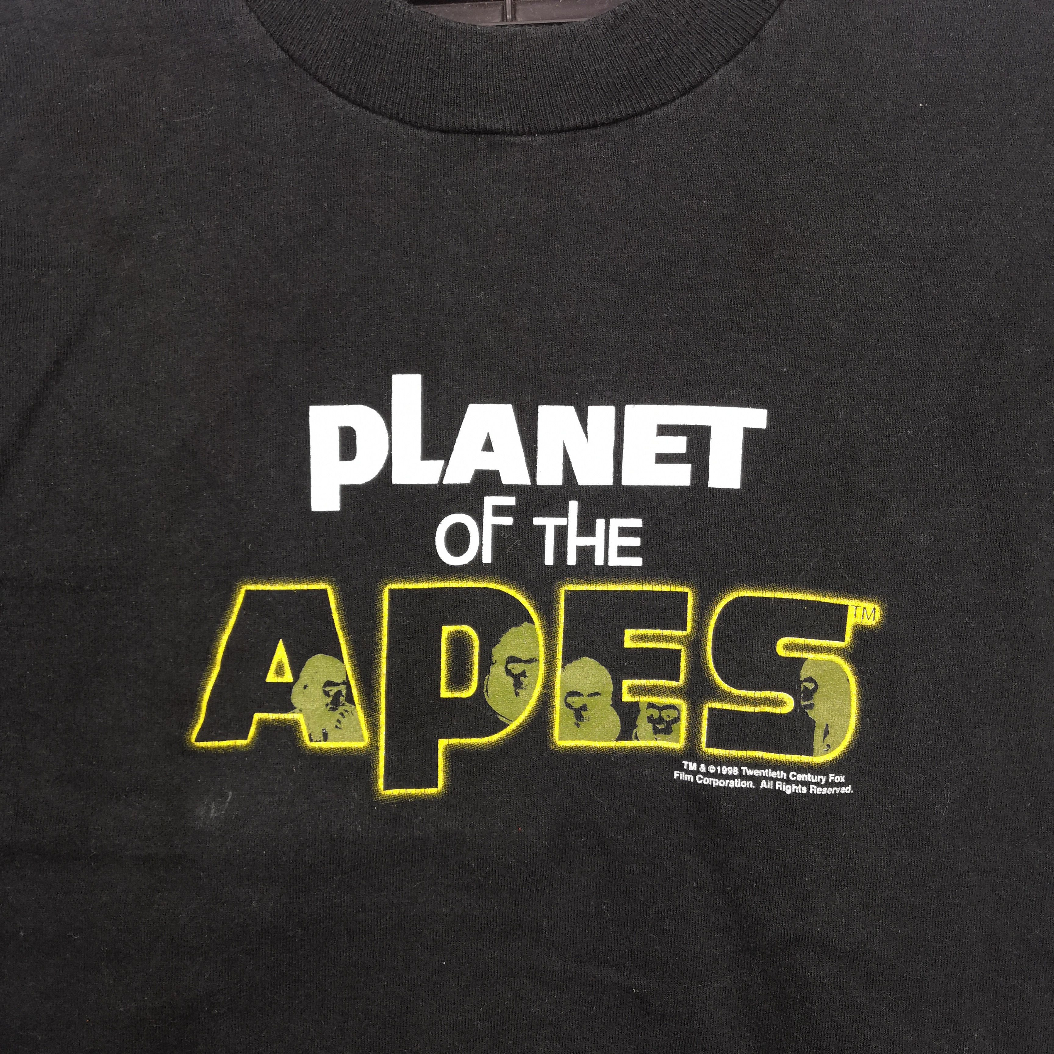 Vintage Vintage Planet of The Ape T-Shirt Movie 56789 Size US S / EU 44-46 / 1 - 3 Thumbnail