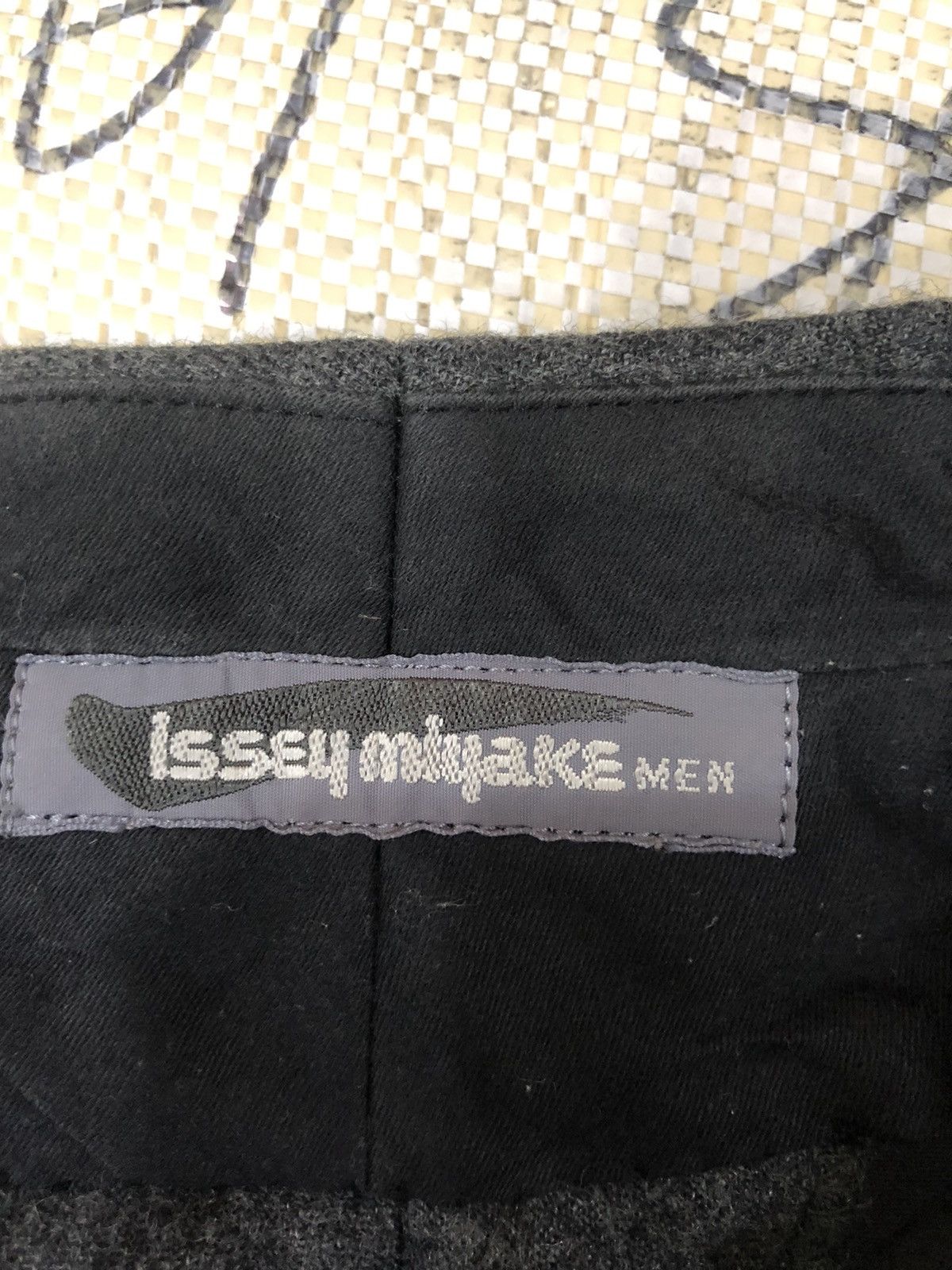 Issey Miyake 90s Issey Miyake Men Gabardine Wool Pant Size US 29 - 5 Thumbnail