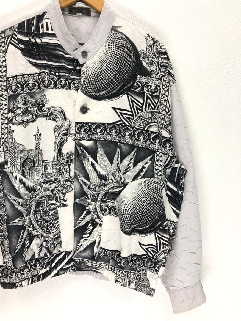 Japanese Brand Baffone Full Print Art Design Pop Art Light Jacket Size US M / EU 48-50 / 2 - 6 Thumbnail